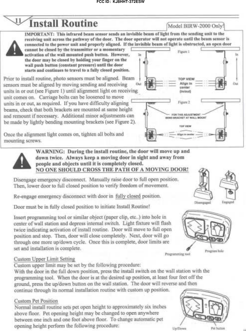 FCC ID:  KJ8HHT-372ESW