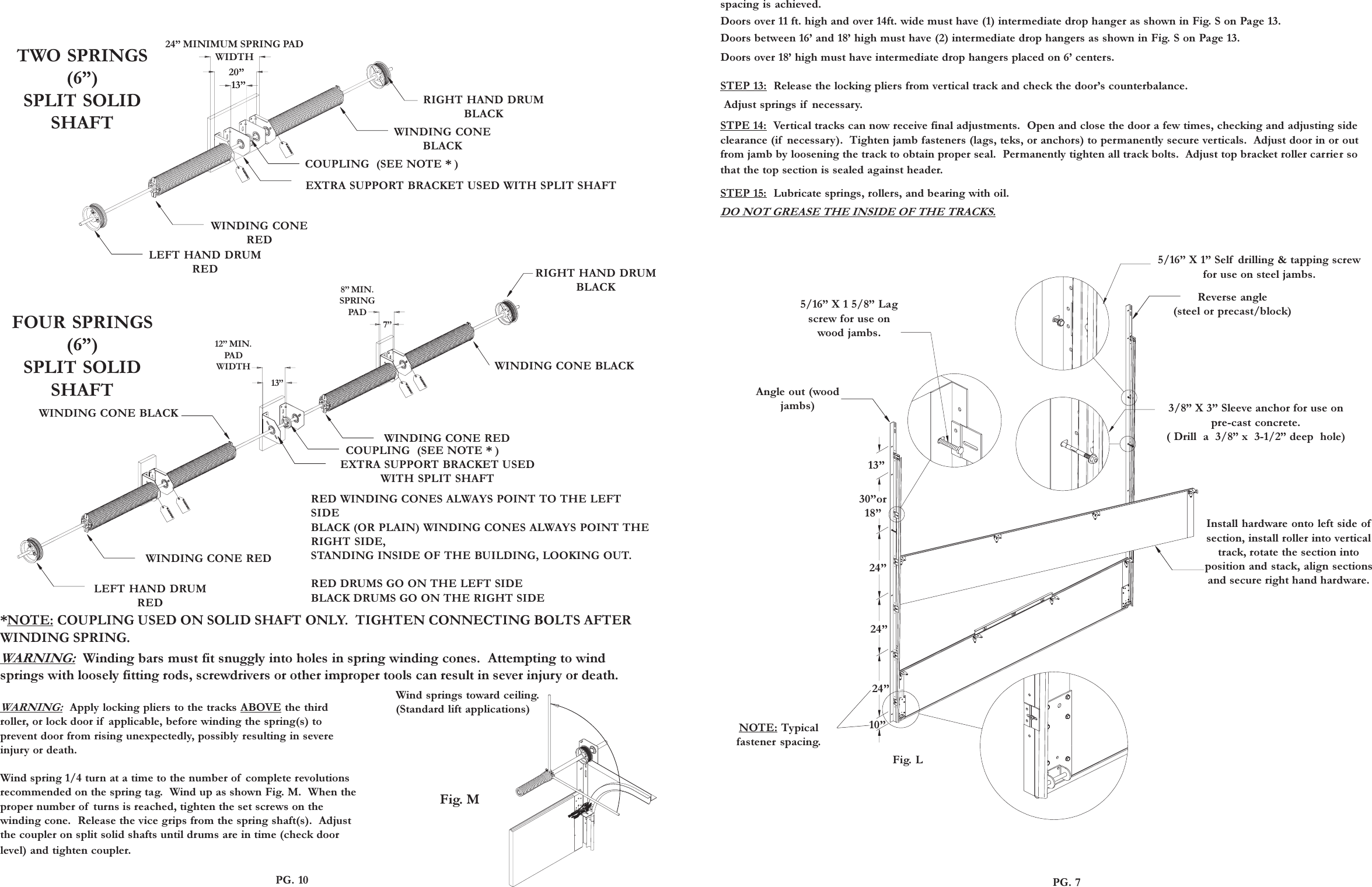 Page 7 of 8 - Wayne-Dalton Wayne-Dalton-5150-5155-5200-And-5255-Users-Manual- 295276R6.p65  Wayne-dalton-5150-5155-5200-and-5255-users-manual