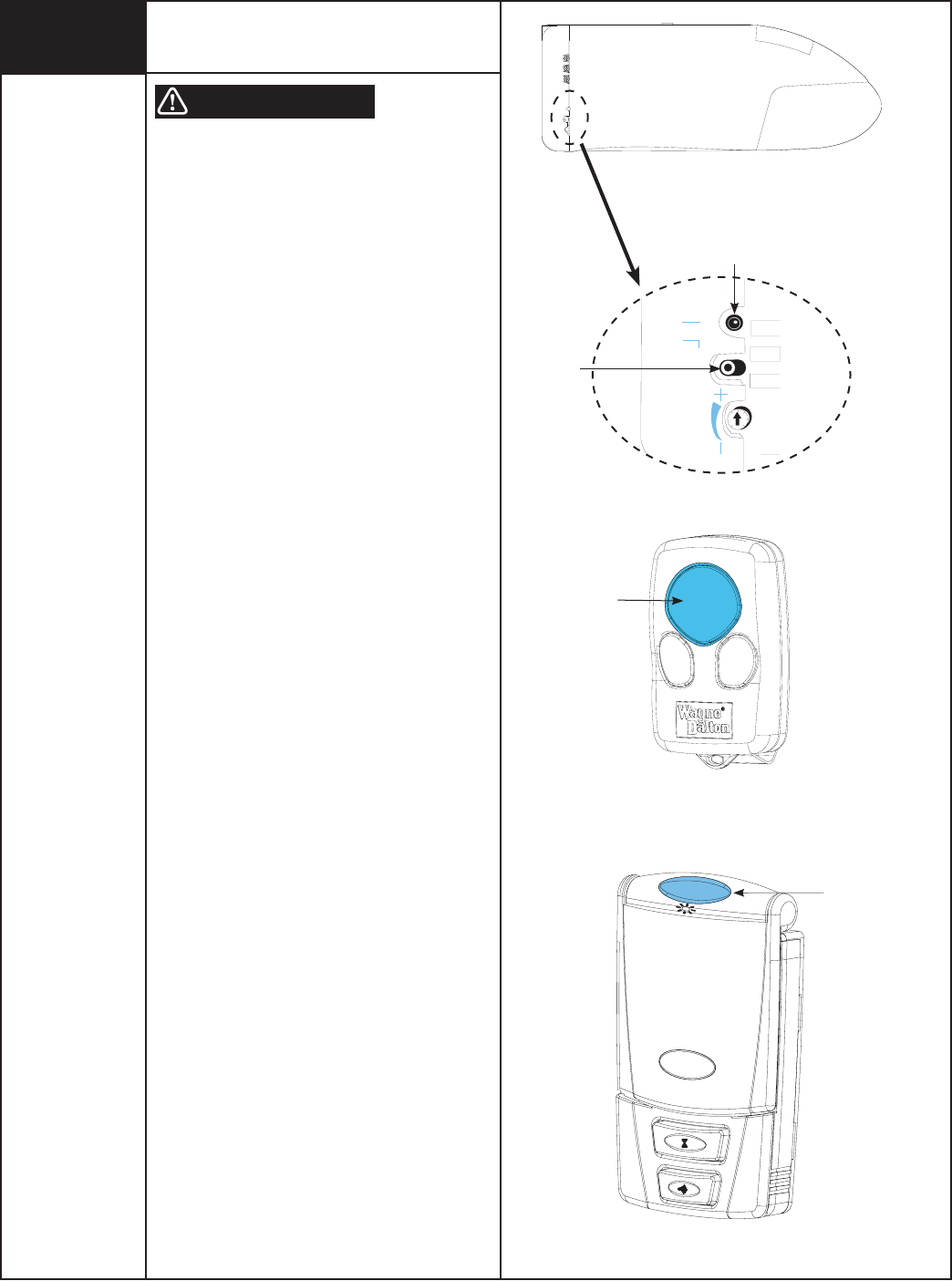 Wayne Dalton Prodrive 3220C Users Manual 325809 Rev3 7 19 2007
