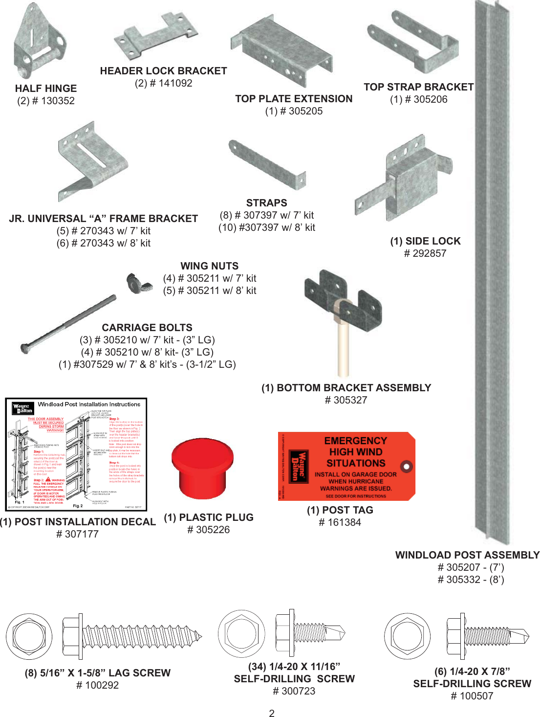 Page 2 of 8 - Wayne-Dalton Wayne-Dalton-Waynemark-8000-Users-Manual- 307330 Rev3 6-26-2007  Wayne-dalton-waynemark-8000-users-manual
