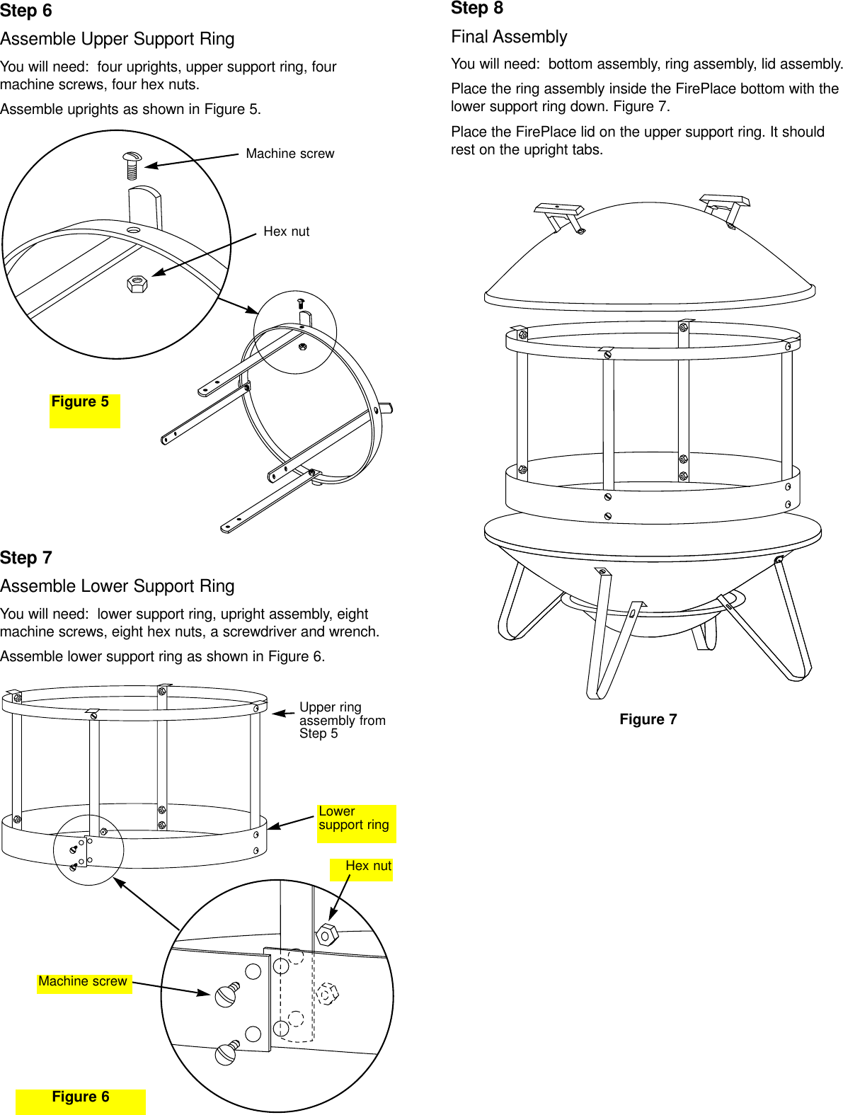 Page 4 of 4 - Weber Weber-Fireplace-Assembly-Instruction- FireplaceAssembly OwnersGuide 39935 1093  Weber-fireplace-assembly-instruction
