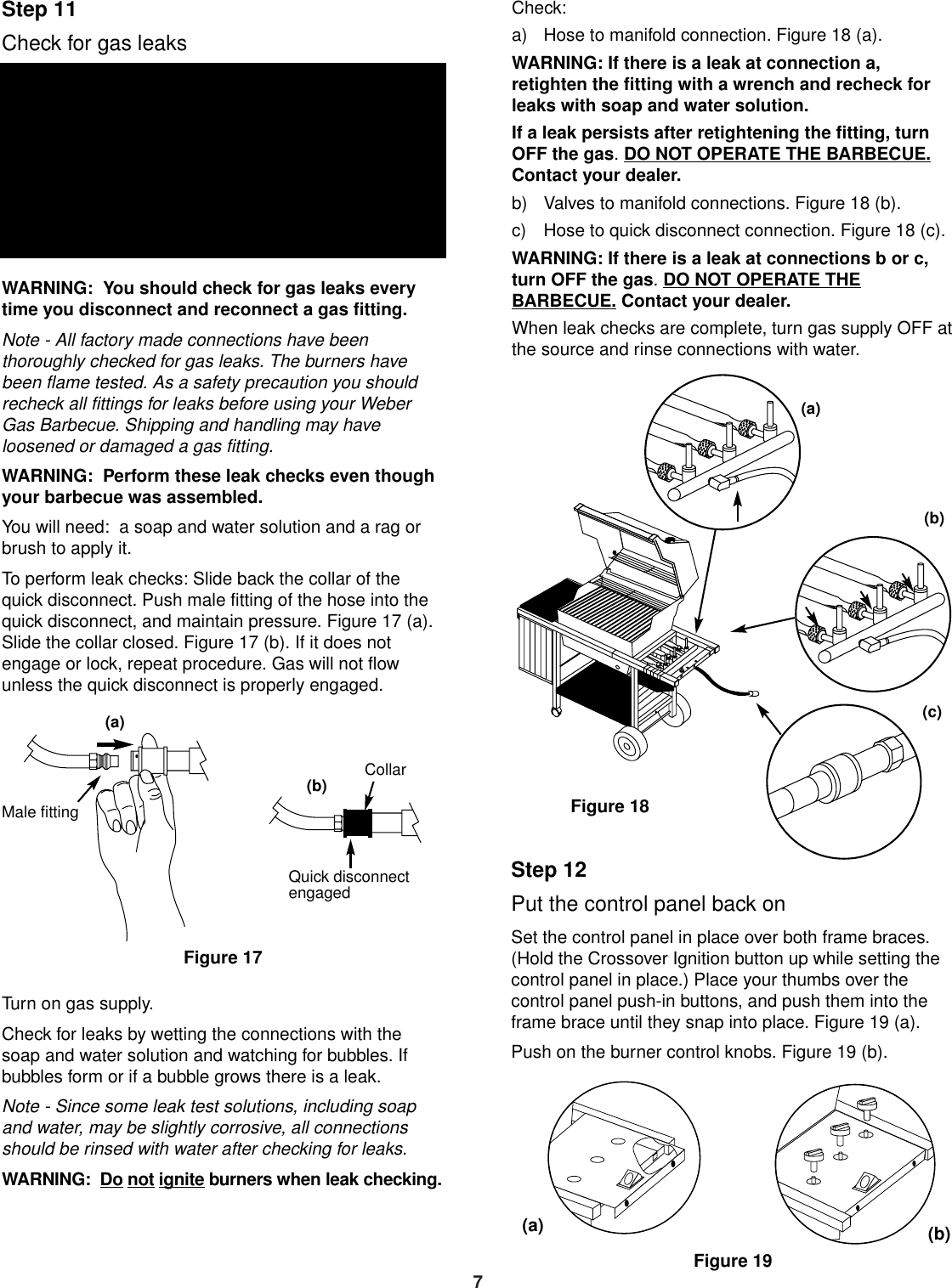 Page 7 of 10 - Weber Weber-Genesis-1300-Owners-Manual- Platinum 1200 NG Step By Instructions 87765 04/1994 PDF File  Weber-genesis-1300-owners-manual