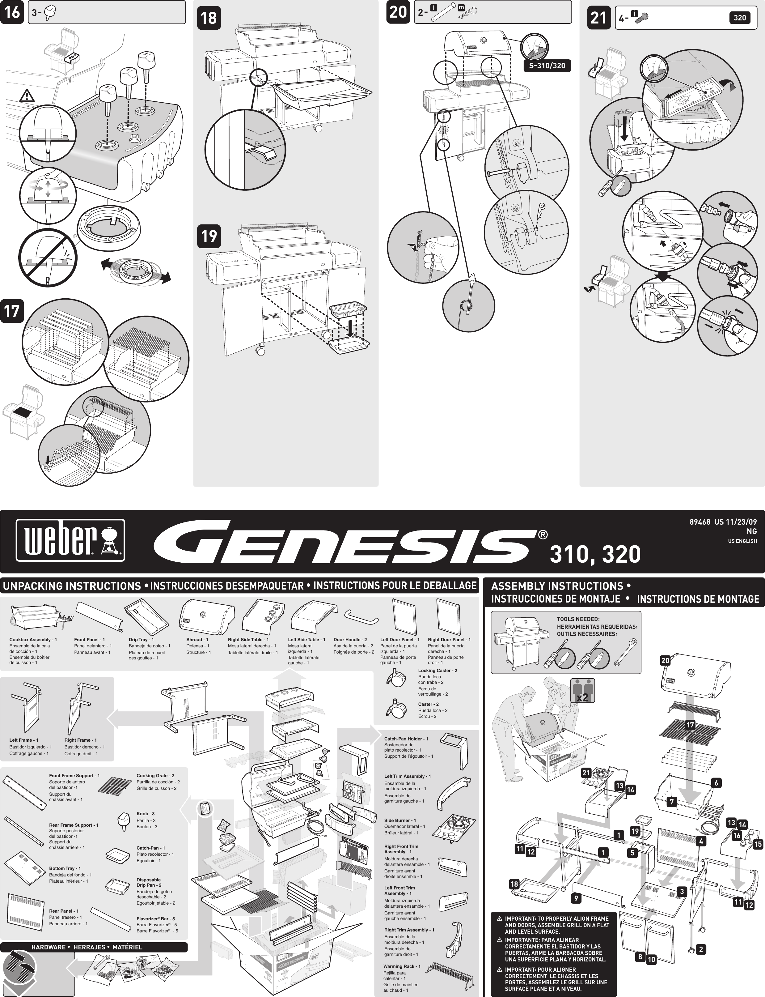 Page 1 of 2 - Weber Weber-Genesis-89468-Assembly-Instruction-  Weber-genesis-89468-assembly-instruction