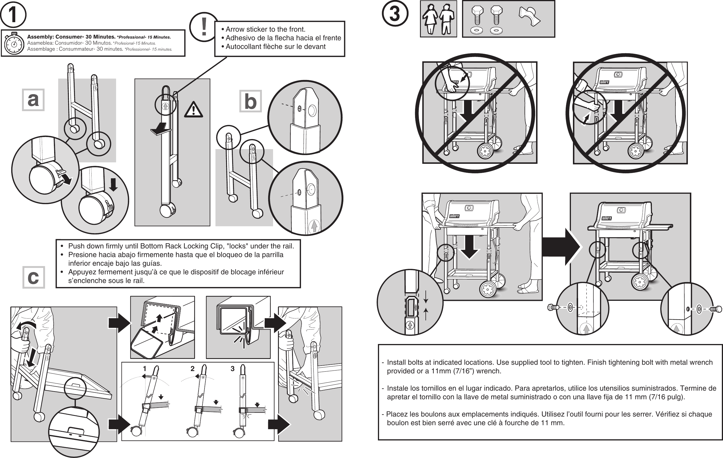 Page 2 of 4 - Weber Weber-Spirit-210-Assembly-Instruction-  Weber-spirit-210-assembly-instruction