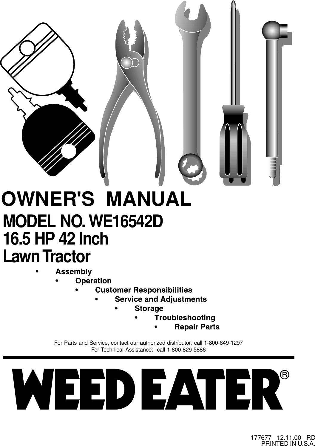 weed eater te475 te475y instruction manual pdf download