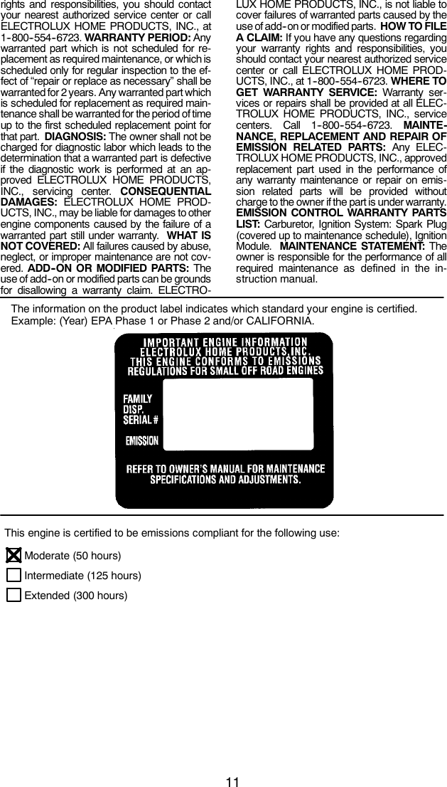 Page 11 of 11 - Weed-Eater Weed-Eater-530163333-Instruction-Manual- OM, FEATHERLITE, FEATHERLITE PLUS, XT200, 2004-10, TRIMMERS/EDGERS, 952711334, 952711424, 952711432, 952711458, 952711768  Weed-eater-530163333-instruction-manual