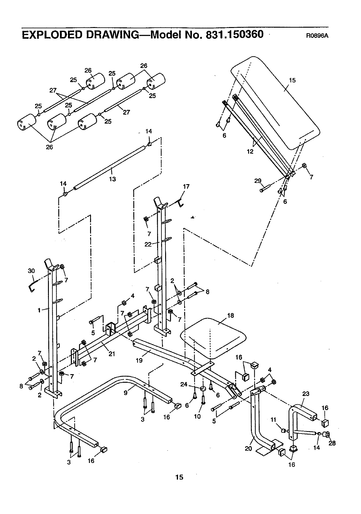 Weider xr 6.1 discount manual