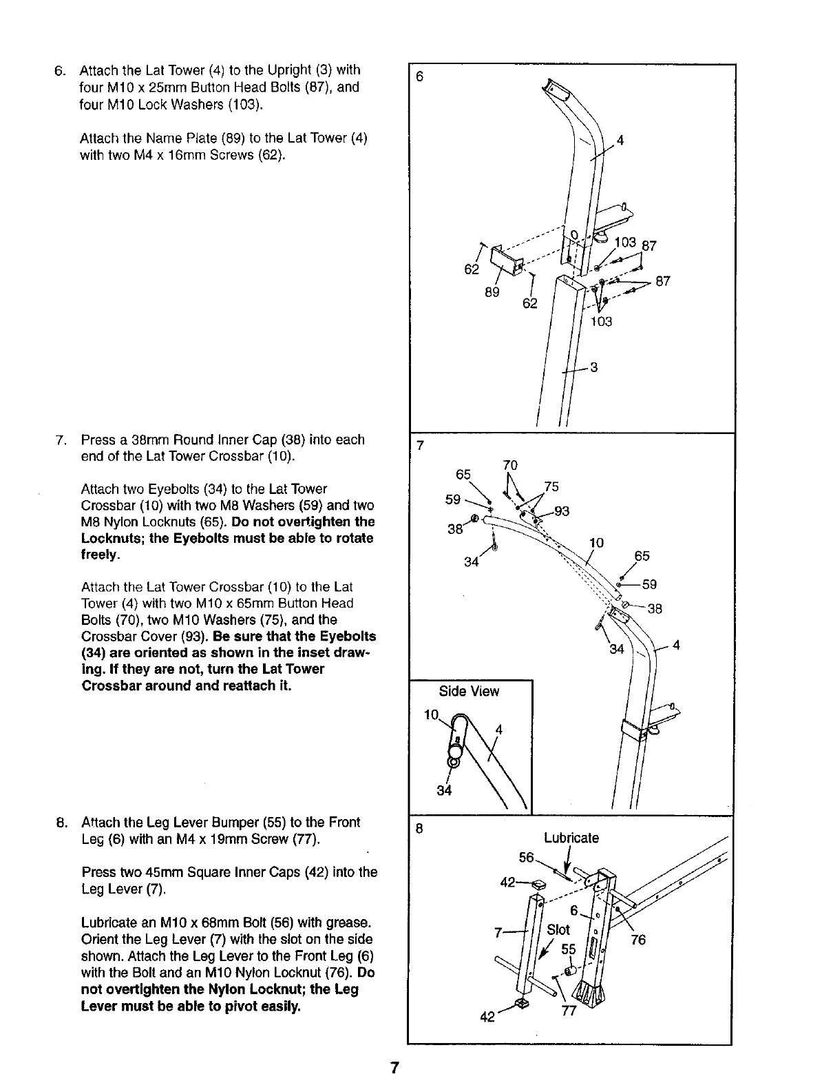 Weider 831153951 User Manual CROSSBOW BY Manuals And Guides L0303161