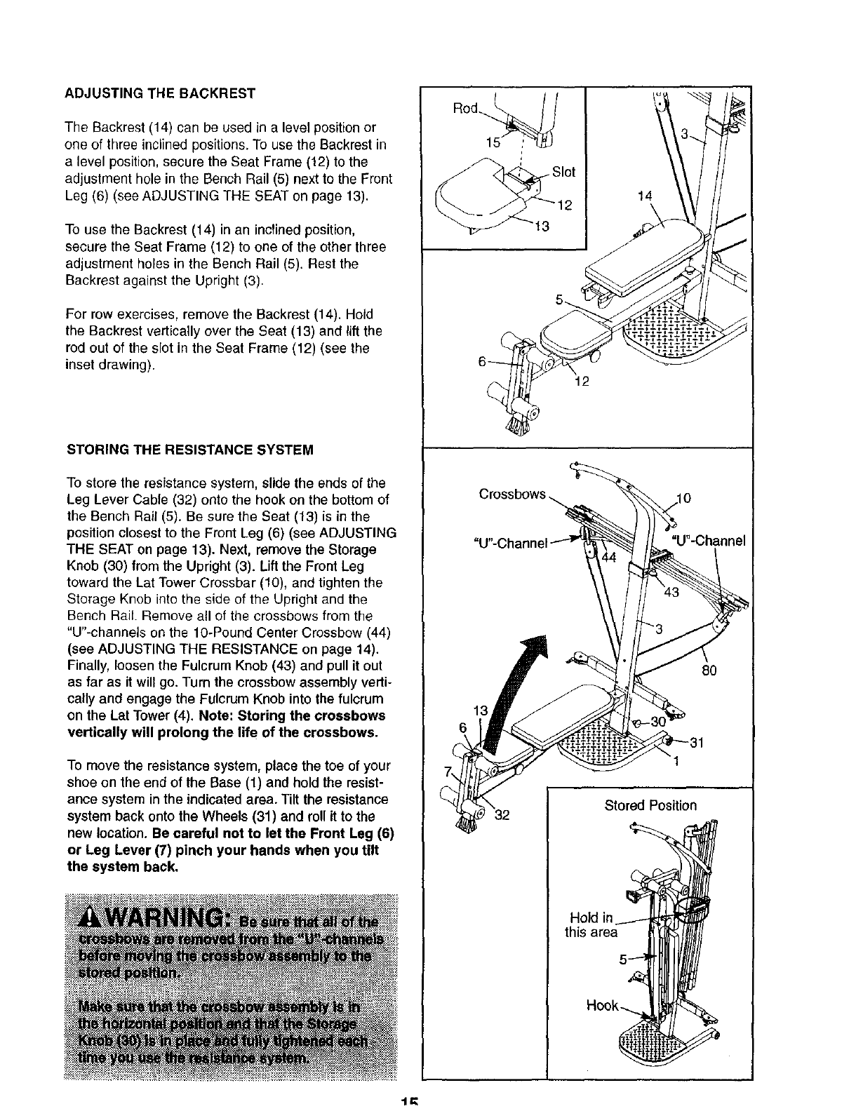 Weider 831153951 User Manual CROSSBOW BY Manuals And Guides L0303161