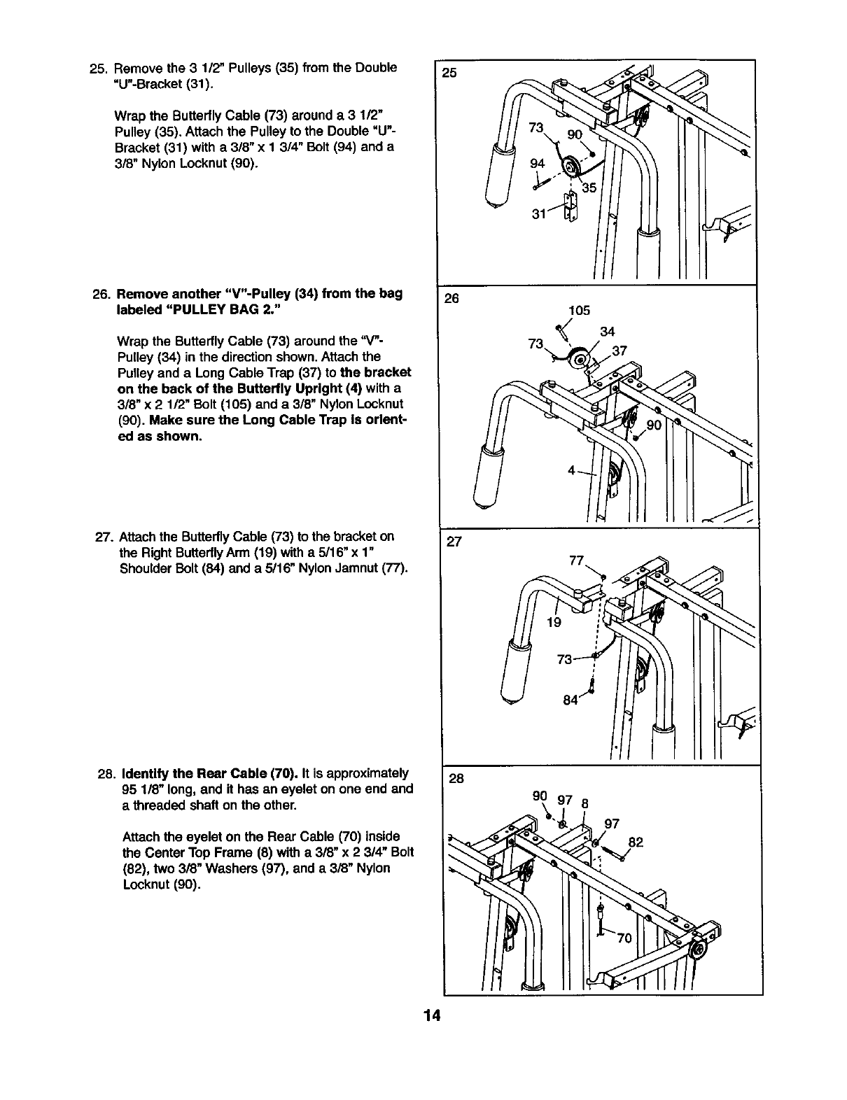 Weider pro power stack exercise outlet guide