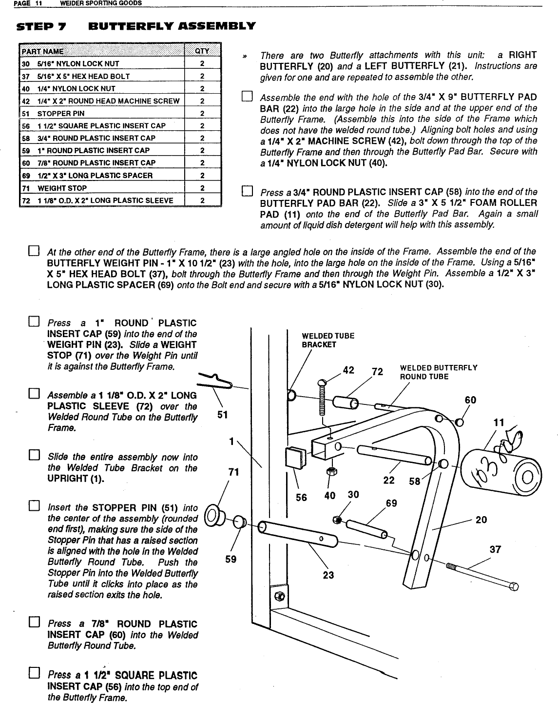 Page 12 of 12 - Weider Weider-1033-Ultramax-Bench-1033-Users-Manual-  Weider-1033-ultramax-bench-1033-users-manual