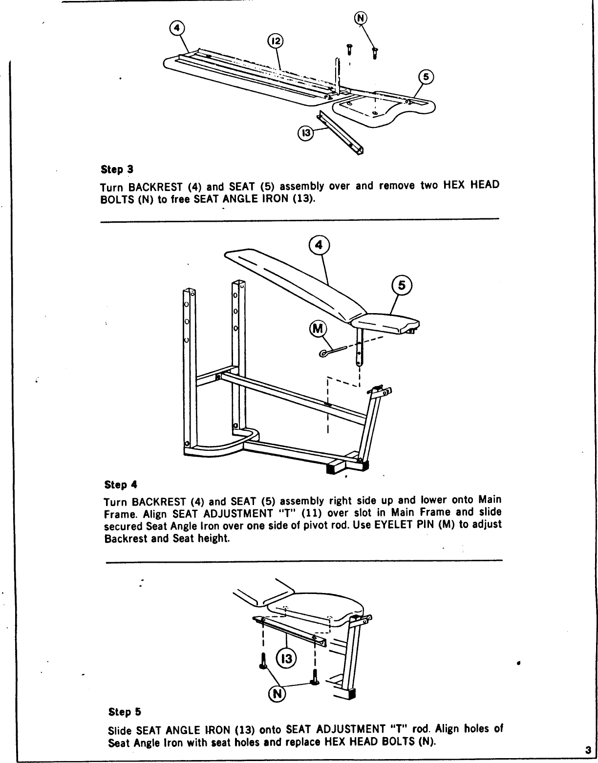 Page 4 of 6 - Weider Weider-330-Classic-Bench-Wb330-Users-Manual-  Weider-330-classic-bench-wb330-users-manual