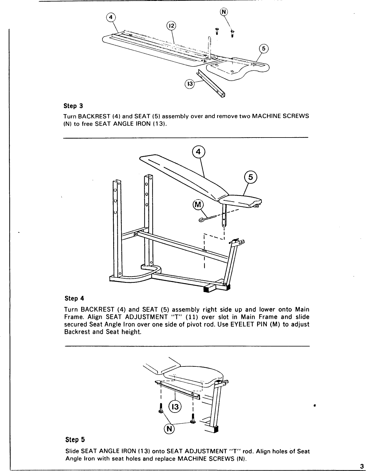 Page 4 of 9 - Weider Weider-340-Classic-Bench-Wb340-Users-Manual-  Weider-340-classic-bench-wb340-users-manual