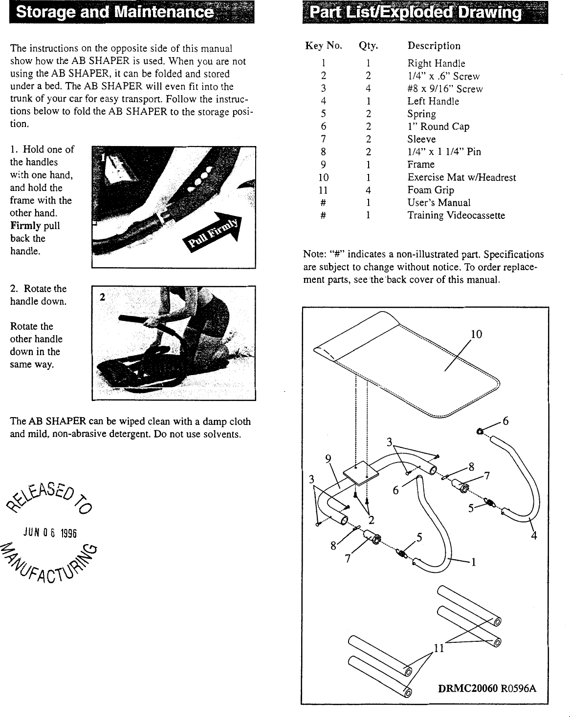 Page 5 of 8 - Weider Weider-Ab-Shaper-Drmc2006-Users-Manual-  Weider-ab-shaper-drmc2006-users-manual