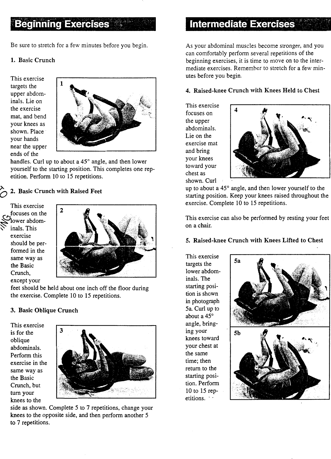 Page 7 of 8 - Weider Weider-Ab-Shaper-Drmc2006-Users-Manual-  Weider-ab-shaper-drmc2006-users-manual