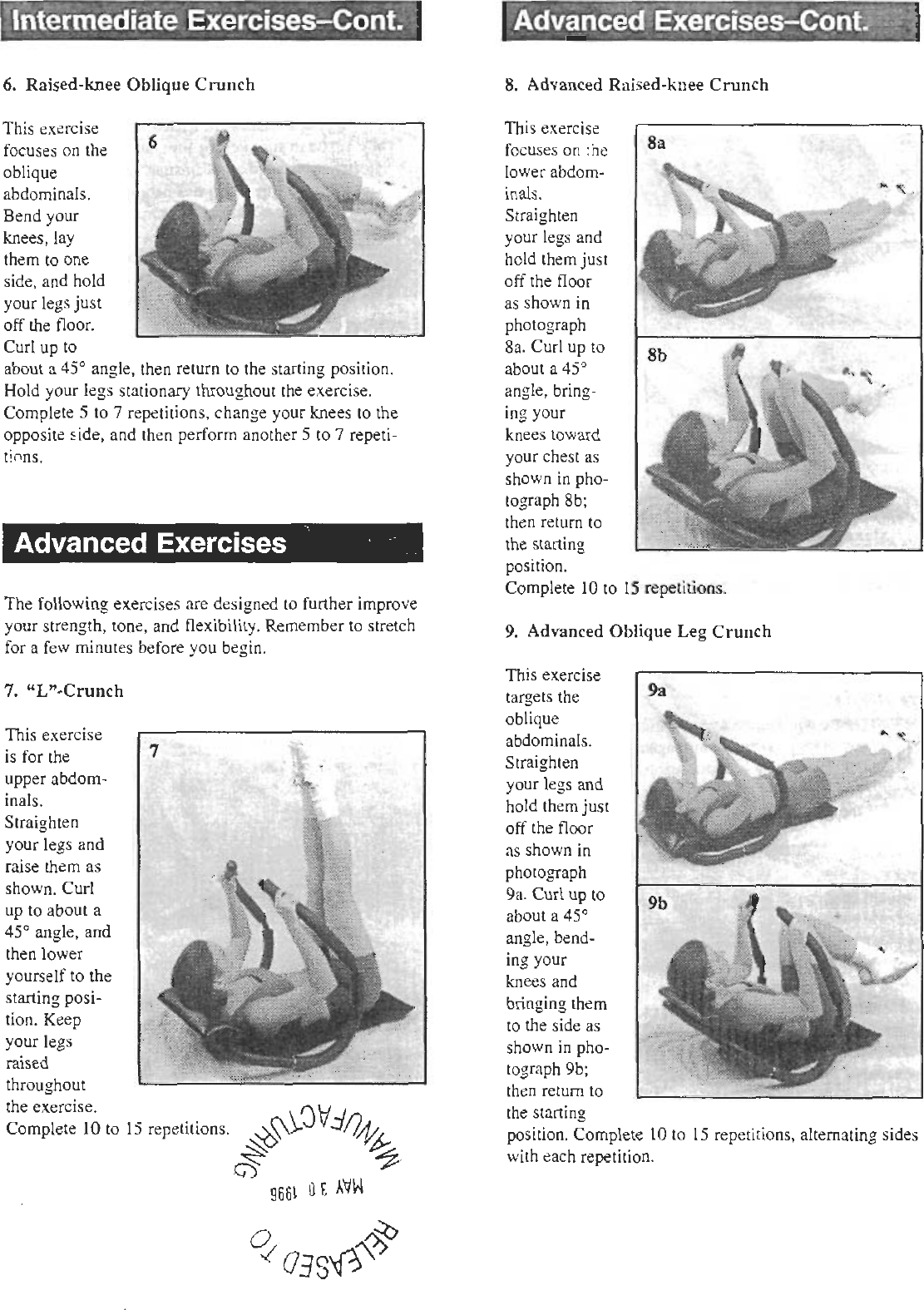 Page 4 of 8 - Weider Weider-Ab-Shaper-Wemc2006-Users-Manual-  Weider-ab-shaper-wemc2006-users-manual