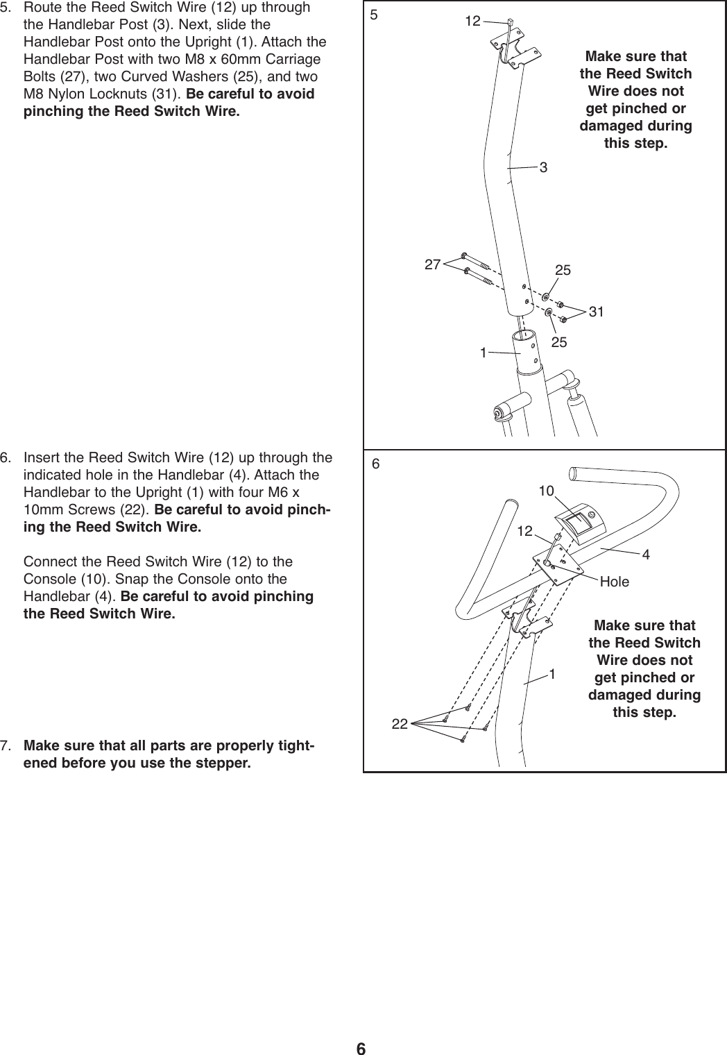 Page 6 of 12 - Weider Weider-Aerostepper-West2002-Users-Manual- 285430  Weider-aerostepper-west2002-users-manual