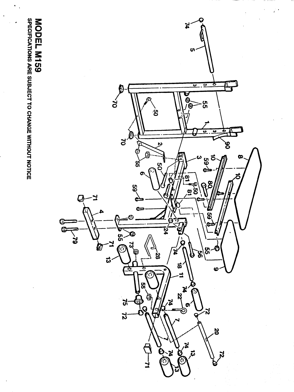 Page 3 of 8 - Weider Weider-Medallion-12-In-1-Bench-M159-Users-Manual-  Weider-medallion-12-in-1-bench-m159-users-manual