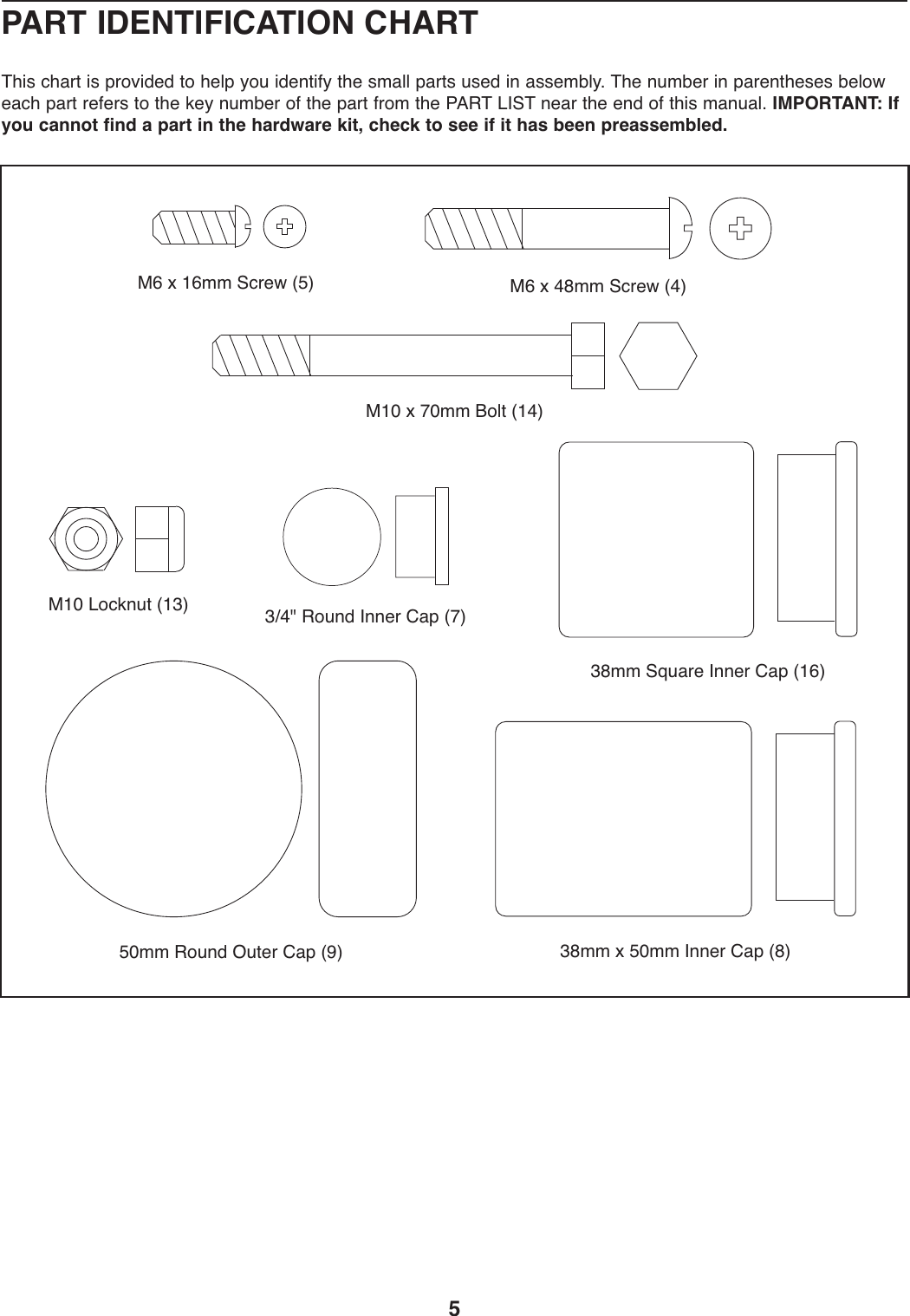 Page 5 of 12 - Weider Weider-Pro-120-Bench-Weevbe7023-Users-Manual- *WEEVBE70230-197220(UK)  Weider-pro-120-bench-weevbe7023-users-manual