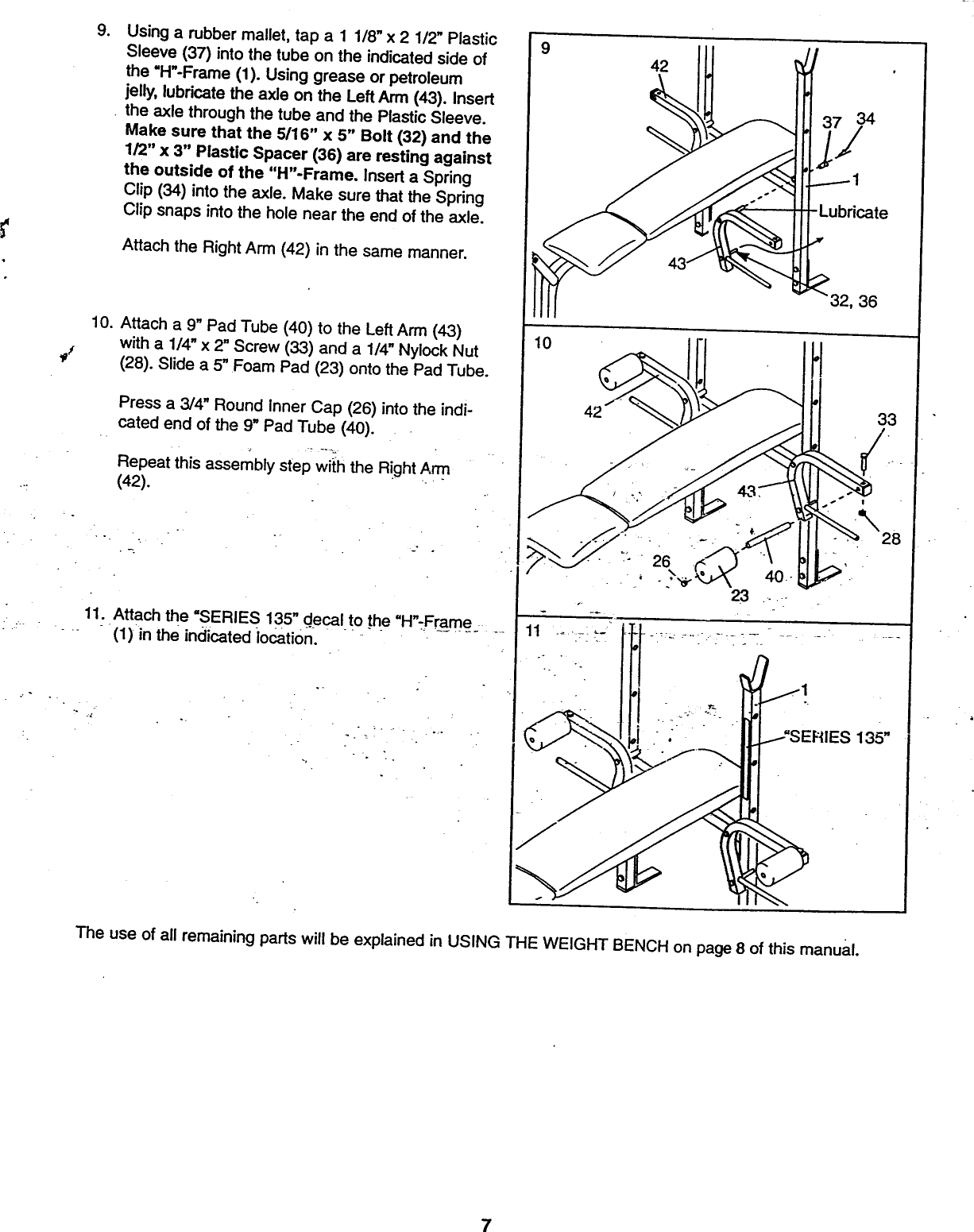 Page 7 of 12 - Weider Weider-Wb1350-Owner-S-Manual