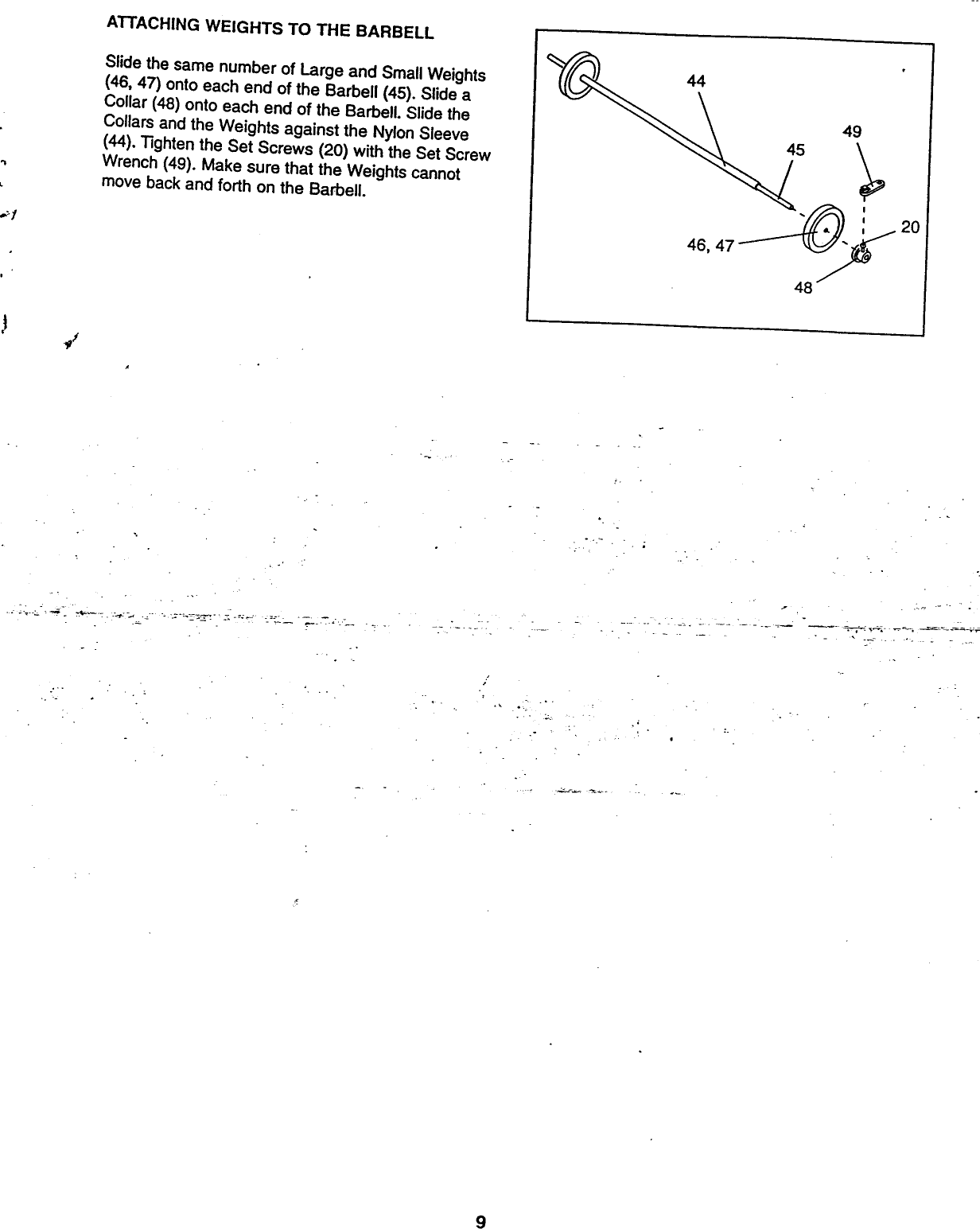 Page 9 of 12 - Weider Weider-Wb1350-Owner-S-Manual