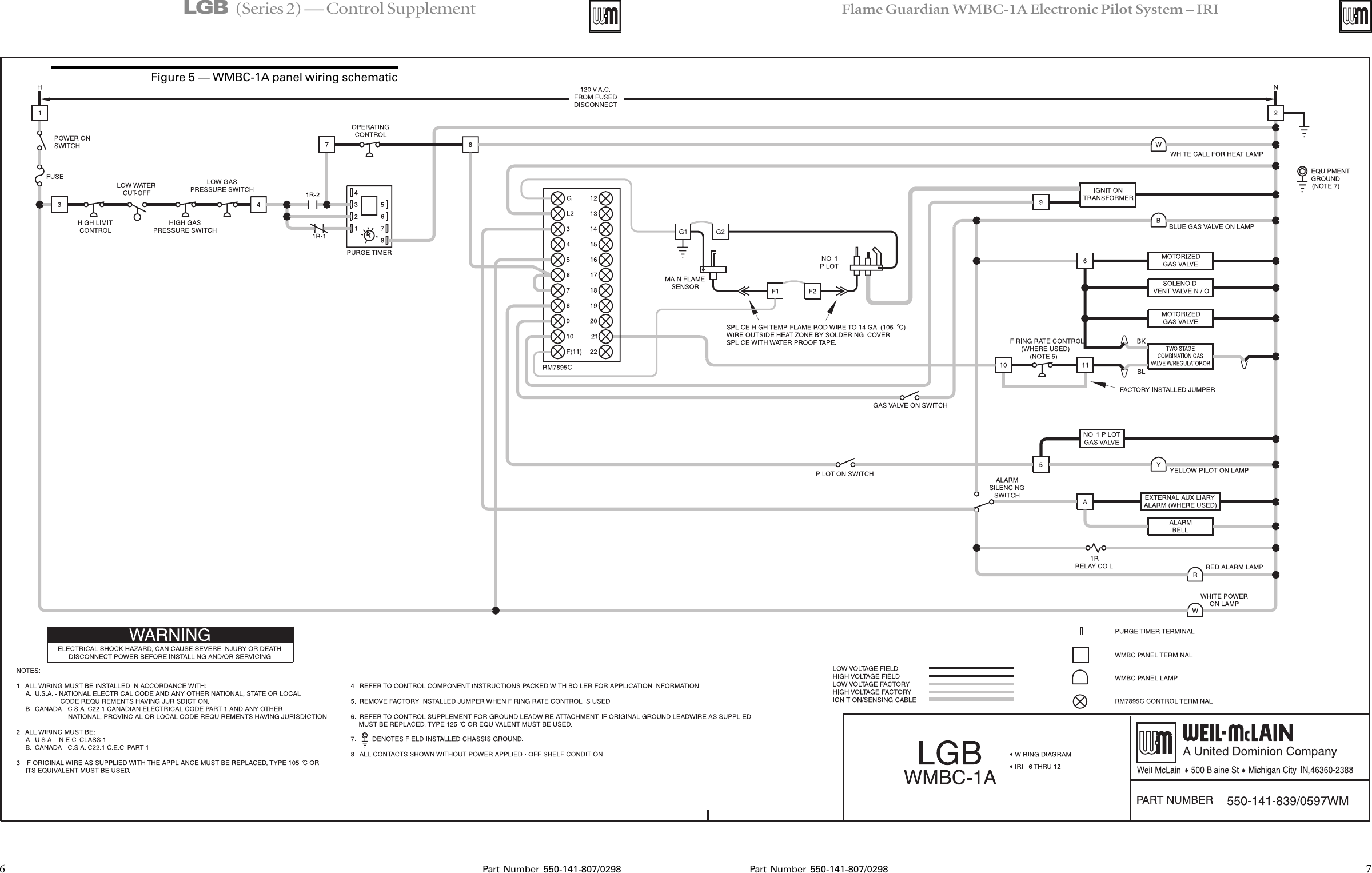 Page 6 of 11 - Weil-Mclain Weil-Mclain-Flame-Guardian-Wmbc-1A-Users-Manual- 141807  Weil-mclain-flame-guardian-wmbc-1a-users-manual