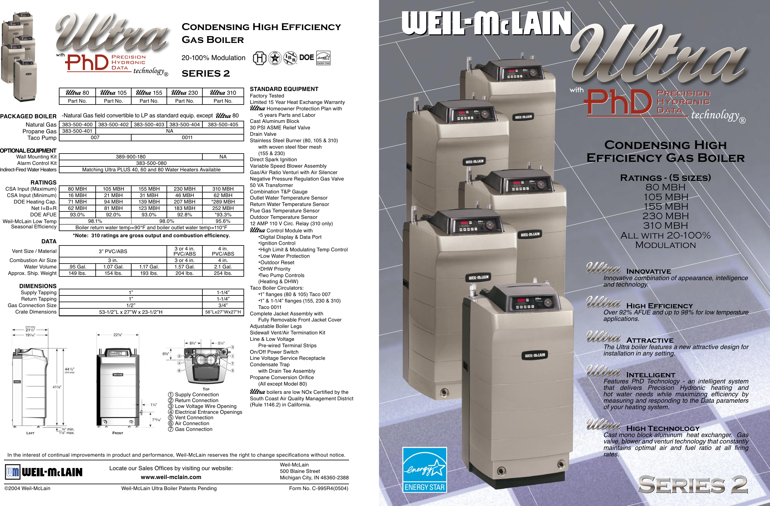 Page 4 of 4 - Weil-Mclain Weil-Mclain-Ultra-Series-2-Users-Manual- Master Catalog 4703  Weil-mclain-ultra-series-2-users-manual
