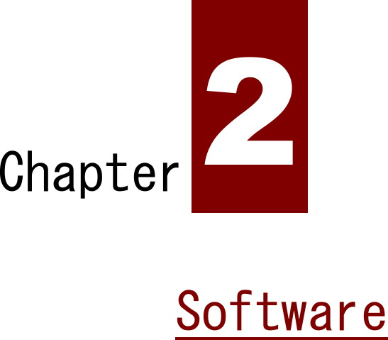 Chapter 2   Software     