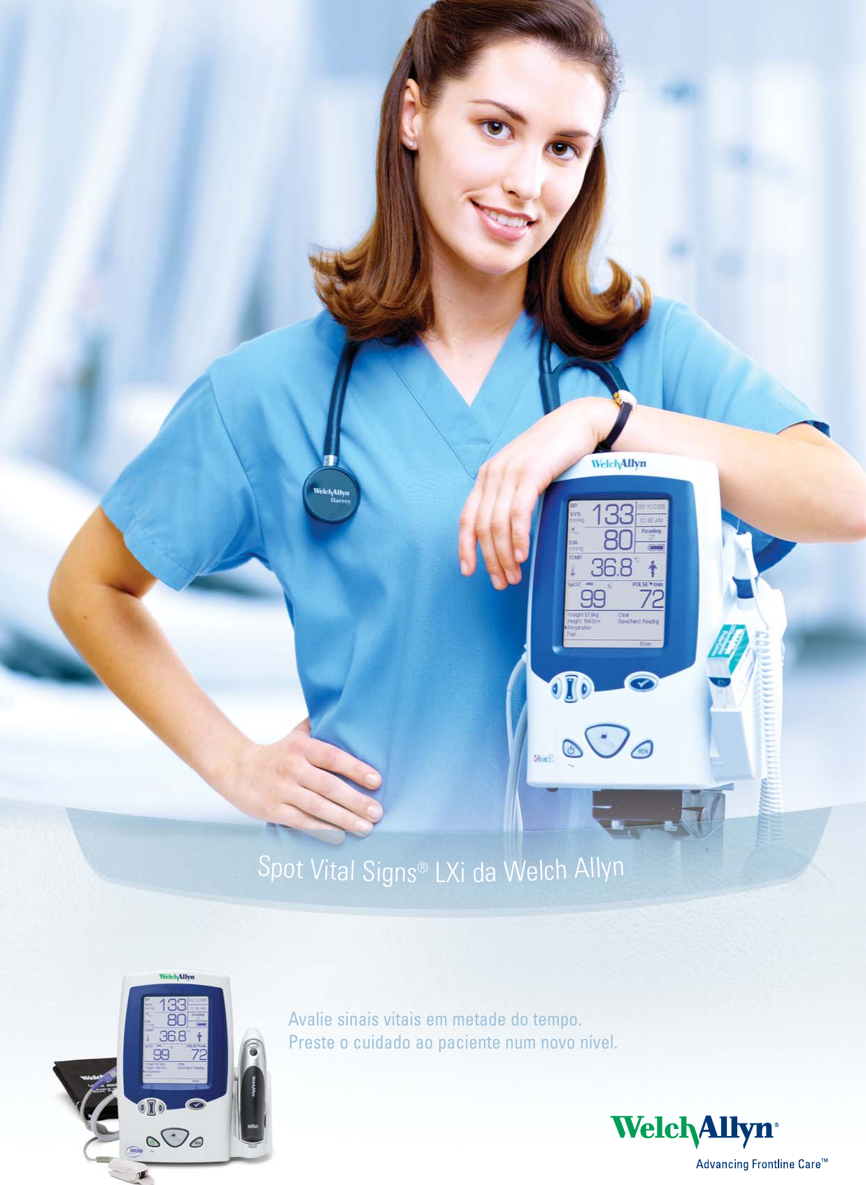 Page 1 of 4 - Welch-Allyn-Medical-Diagnostic-Equipment Welch-Allyn-Medical-Diagnostic-Equipment-Spot-Vital-Signs-Lxi-Users-Manual- SM2870PT RevD.qxp Welch-allyn-medical-diagnostic-equipment-spot-vital-signs-lxi-users-manual
