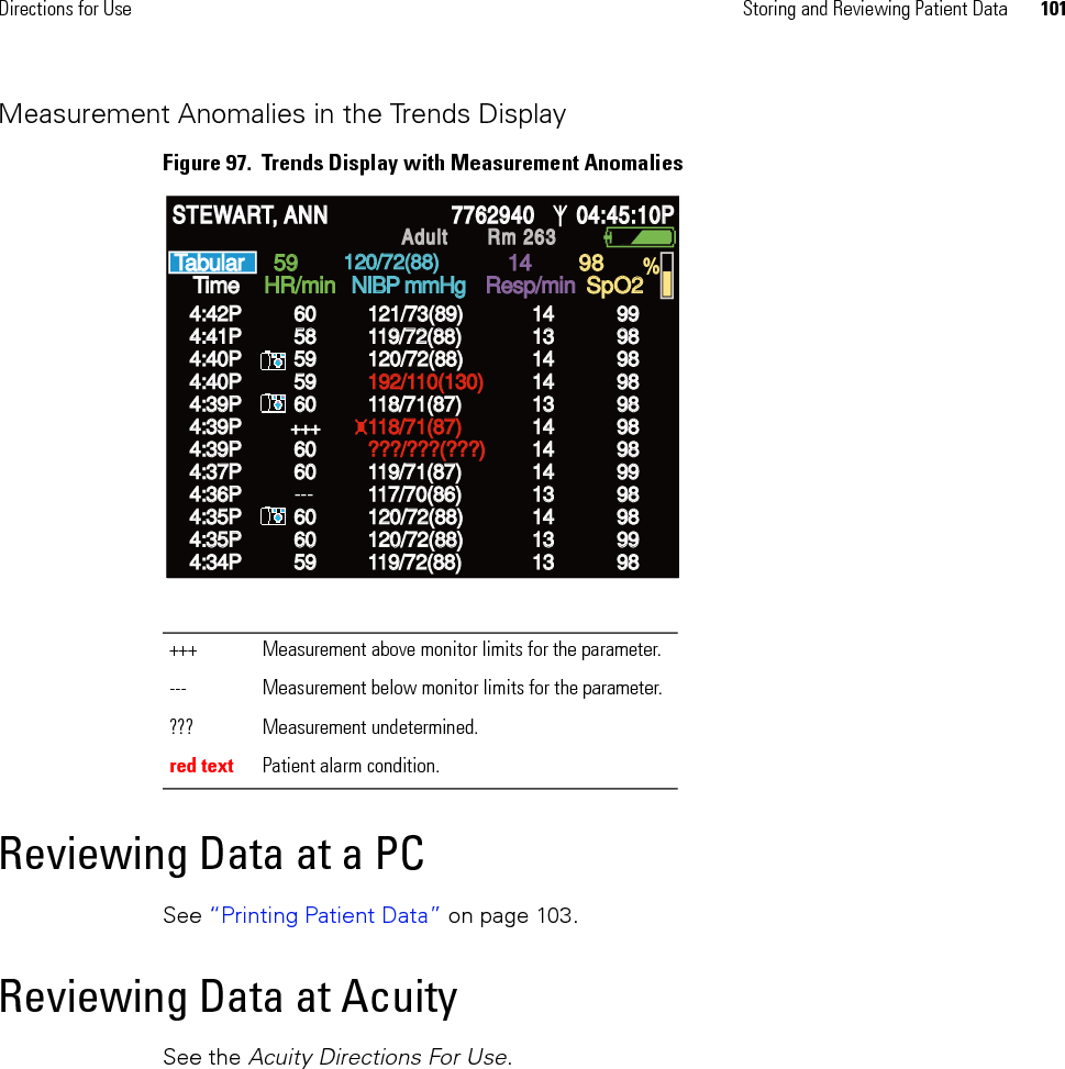 102 Storing and Reviewing Patient Data Welch Allyn Propaq LT Vital Signs Monitor