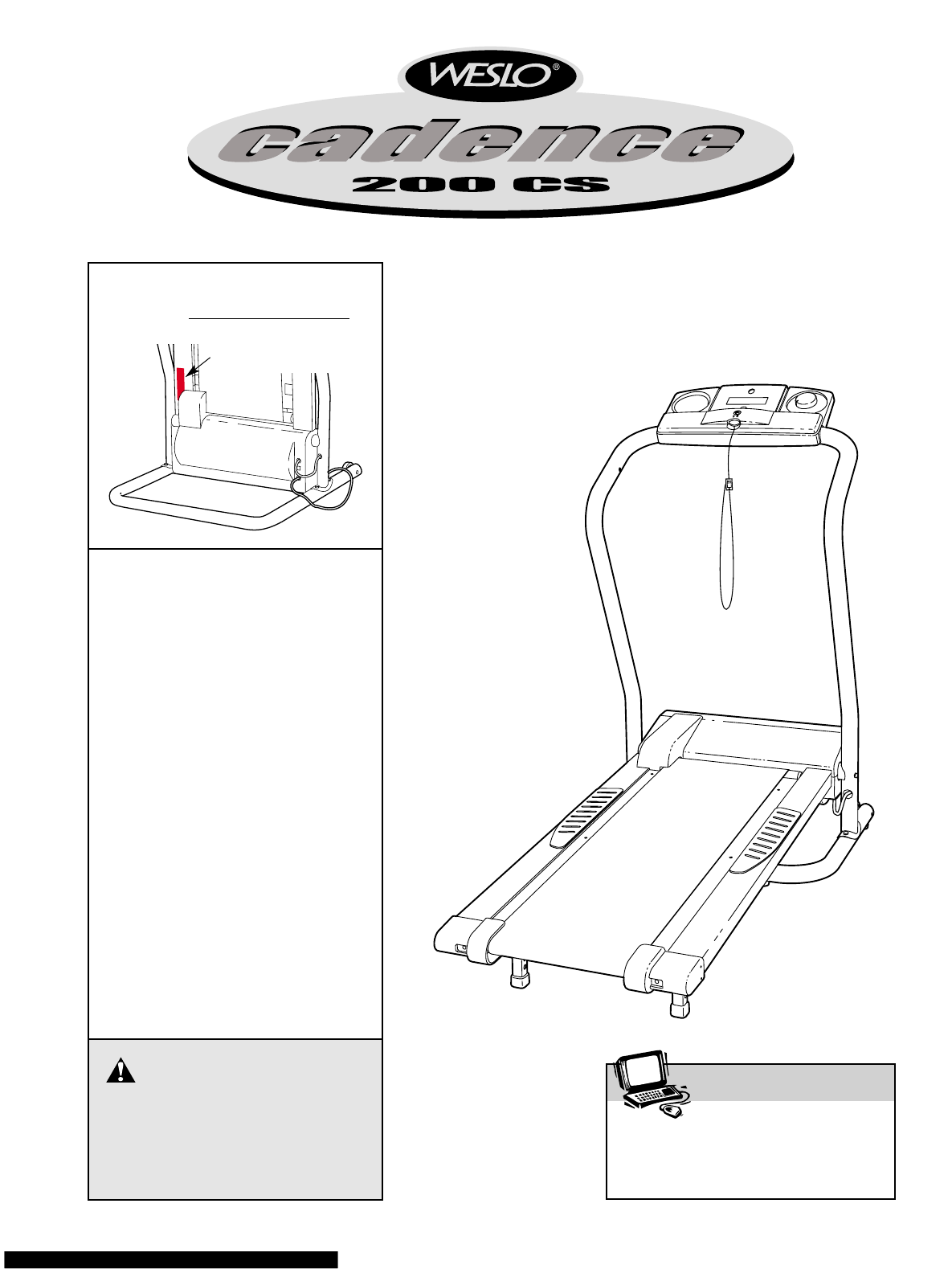 Weslo Cadence 200cs Quick Start Guide 822478 Manualslib Makes It Easy To Find Manuals Online User Manual