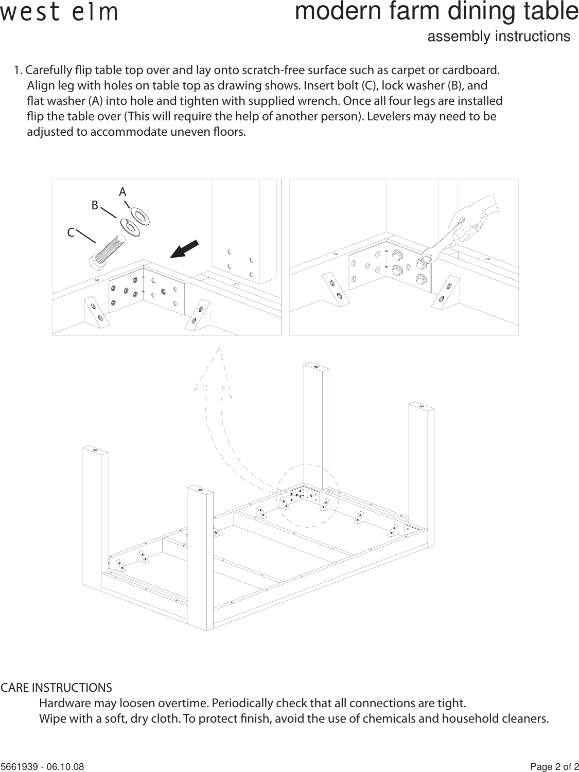 Page 2 of 2 - West-Elm Modern-Farm-Dining-Table Modernfarmdiningtable 06.10.08