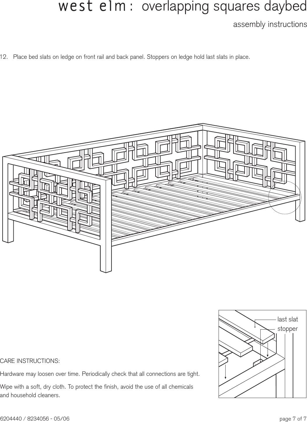 Page 7 of 7 - West-Elm Overlapping-Squares-Daybed OvrlpngSqDybd.05.18.06