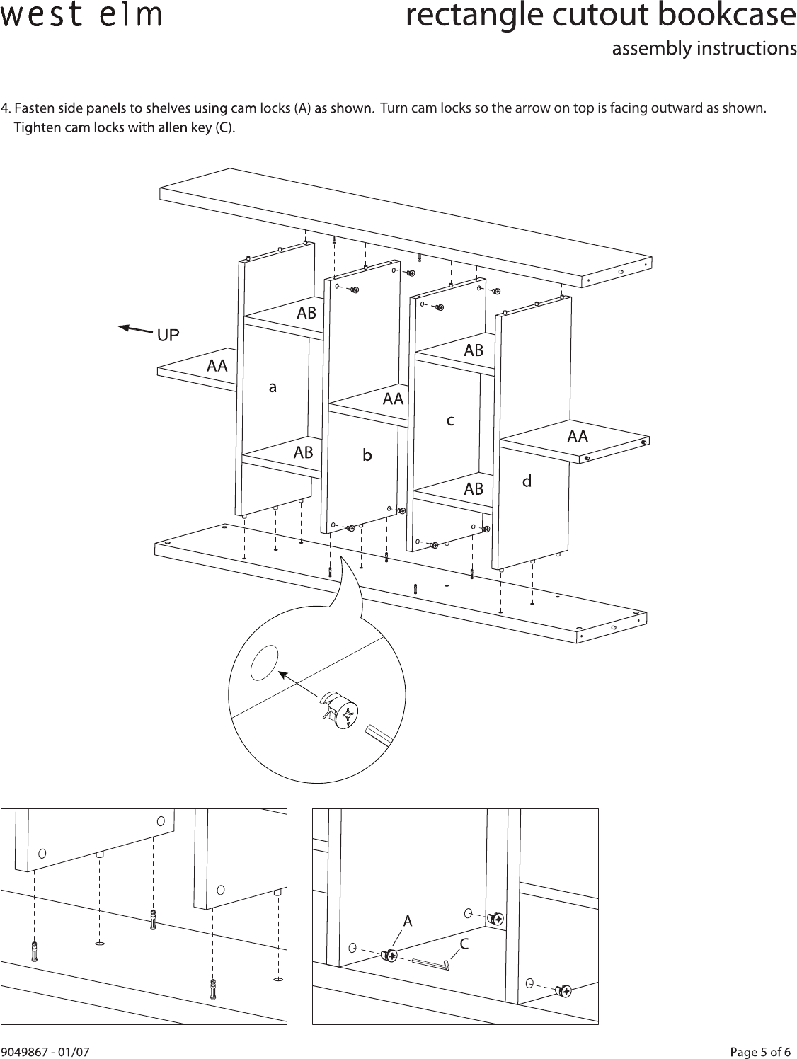 Page 5 of 6 - West-Elm Rectangle-Cutout-Bookcase RectCtoutBkcs New