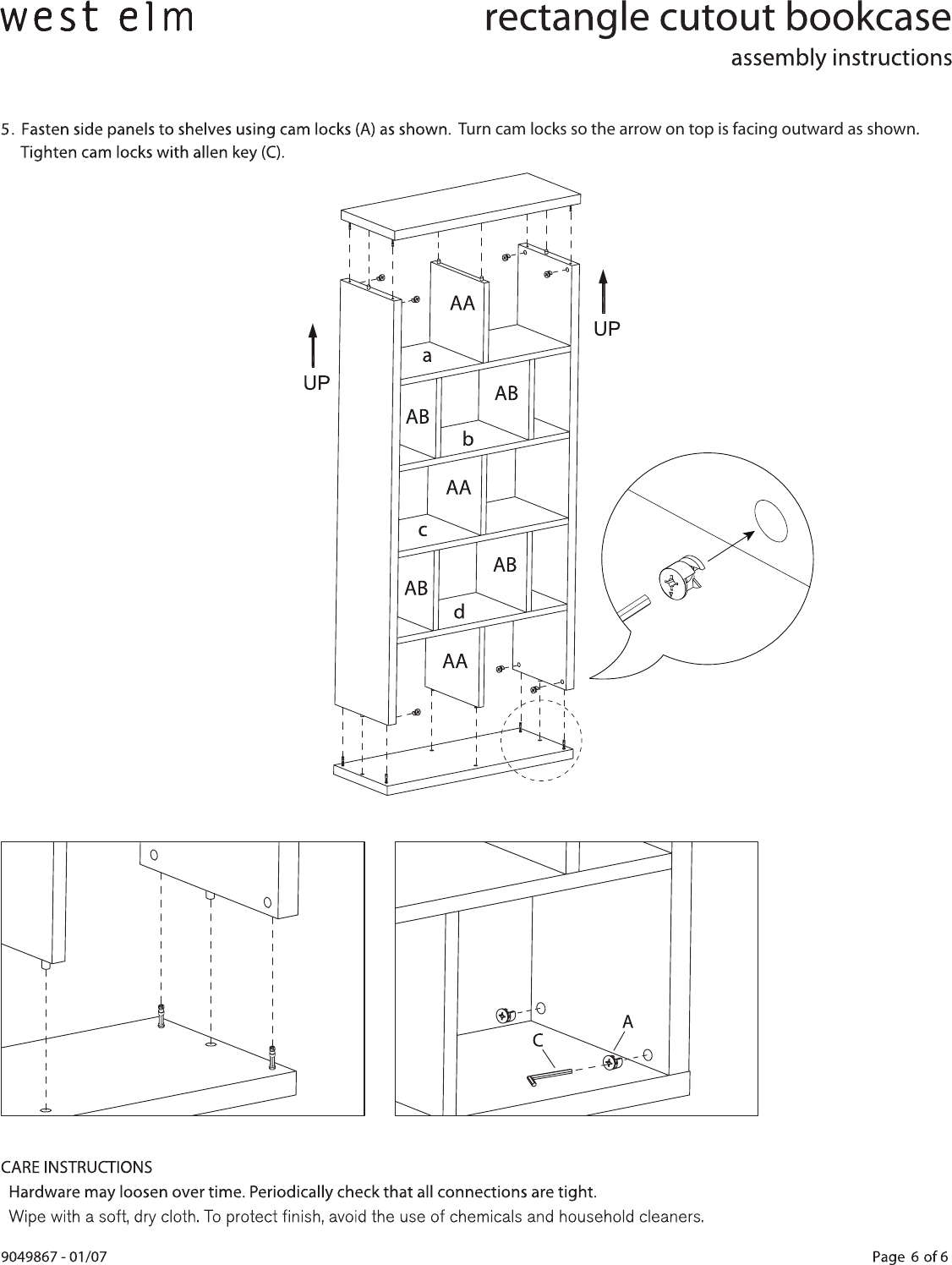 Page 6 of 6 - West-Elm Rectangle-Cutout-Bookcase RectCtoutBkcs New