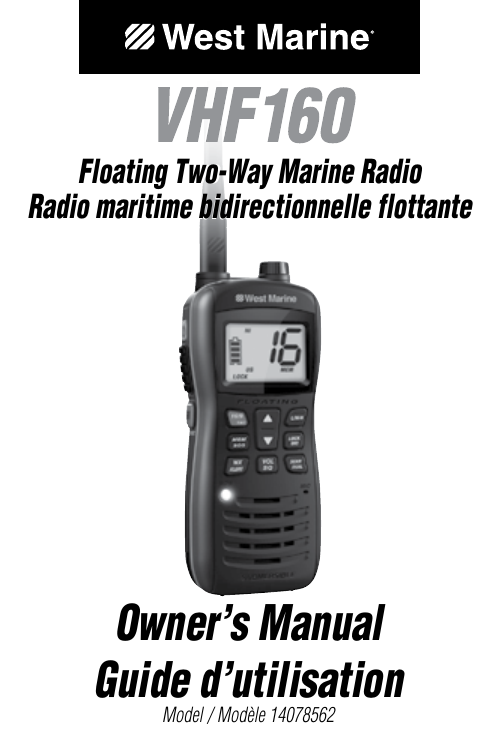 West Marine Radio 14078562 Users Manual