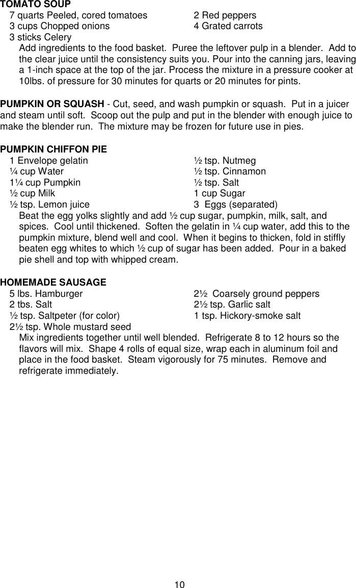 Page 10 of 12 - Westbend Westbend-N12-Steam-Juicer-Owner-S-Manual - L5725B_NutriSteamer_N12_ENG