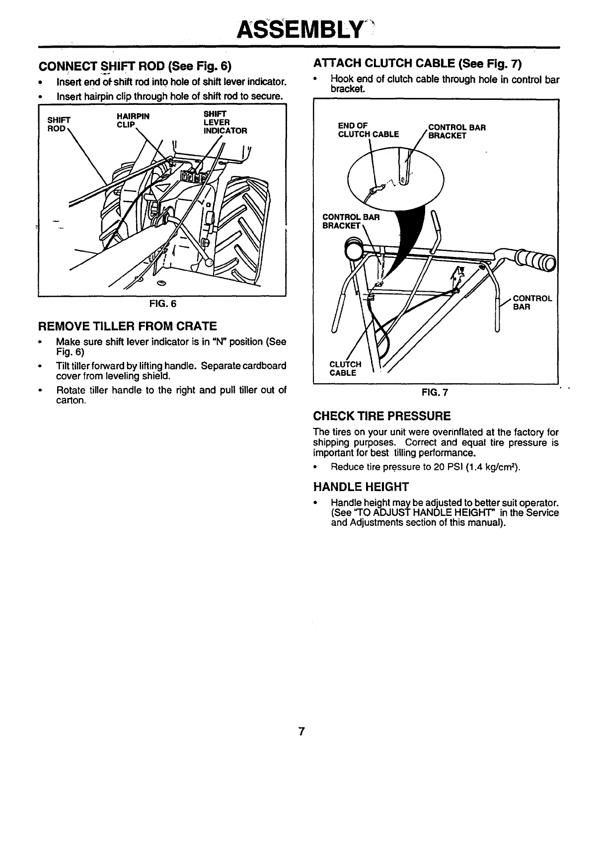 Western Auto 3455A89 User Manual REAR TINE TILLER Manuals And Guides ...