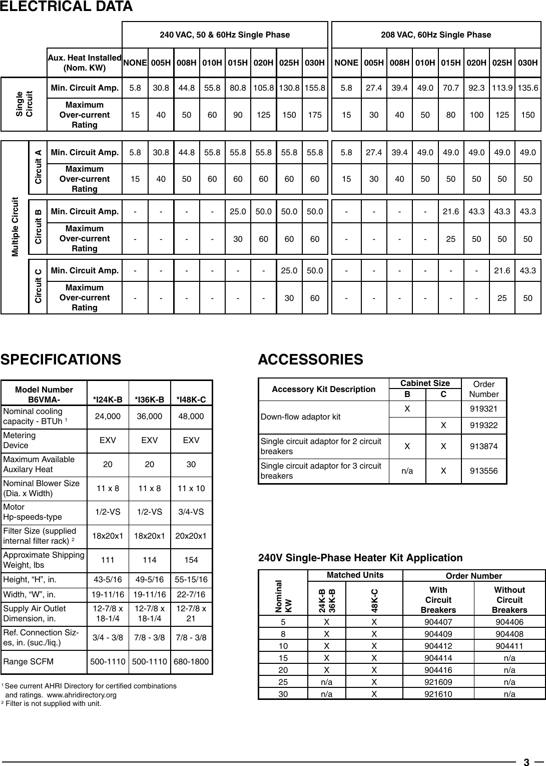 Page 3 of 4 - Westinghouse Westinghouse-Iq-Drive-B6Vmai-Technical-Literature-  Westinghouse-iq-drive-b6vmai-technical-literature