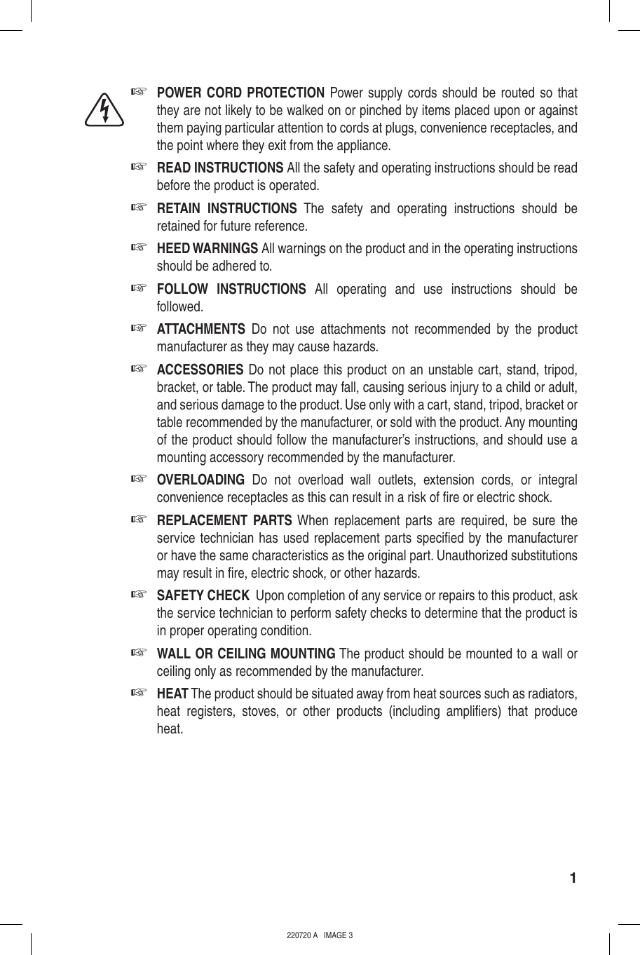 Page 3 of 8 - Westinghouse Westinghouse-Whi-4Cupg-Users-Manual- 220720A Westinghouse-whi-4cupg-users-manual