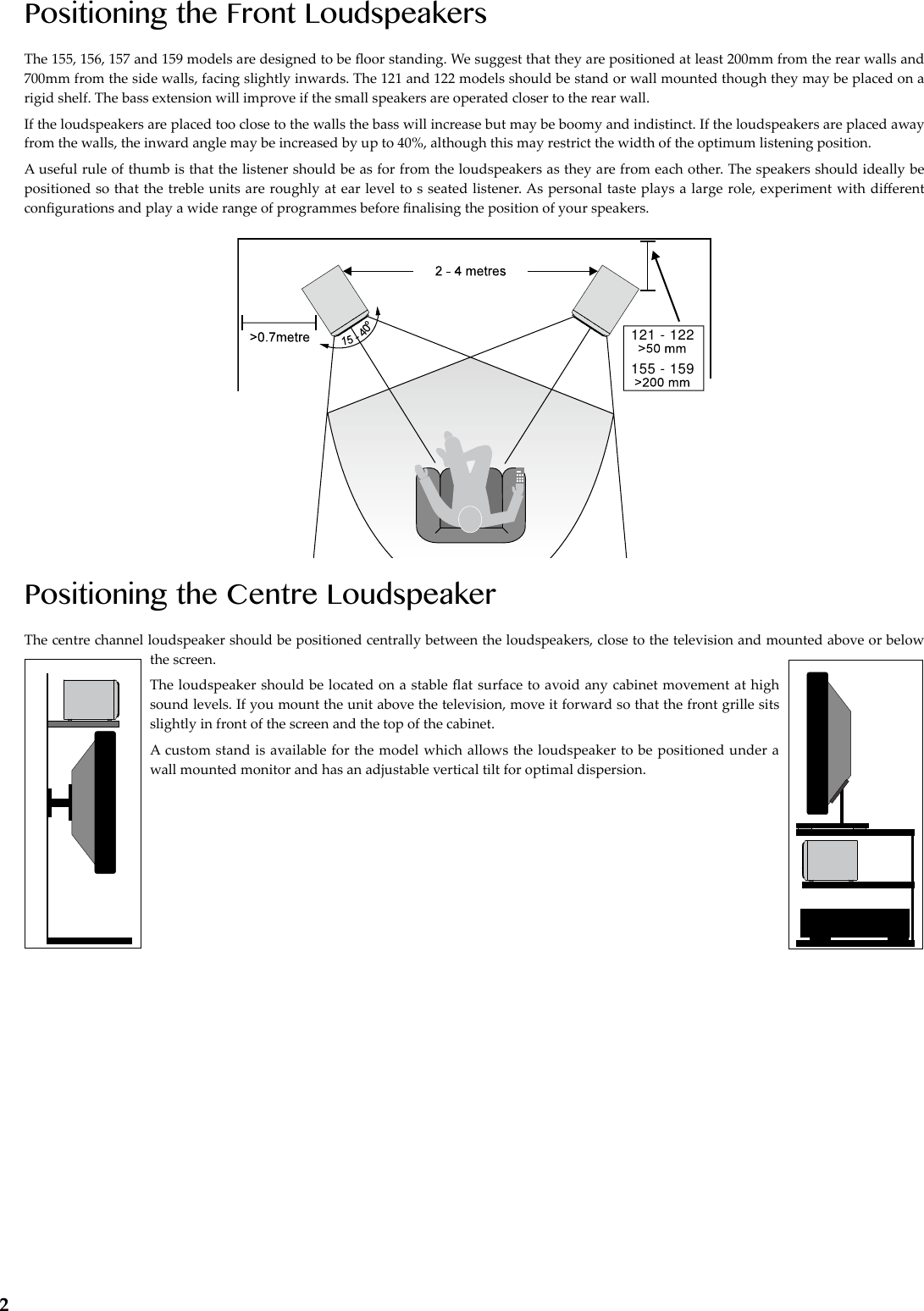 Page 4 of 12 - Wharfedale Wharfedale-Diamond-101C-Users-Manual-  Wharfedale-diamond-101c-users-manual