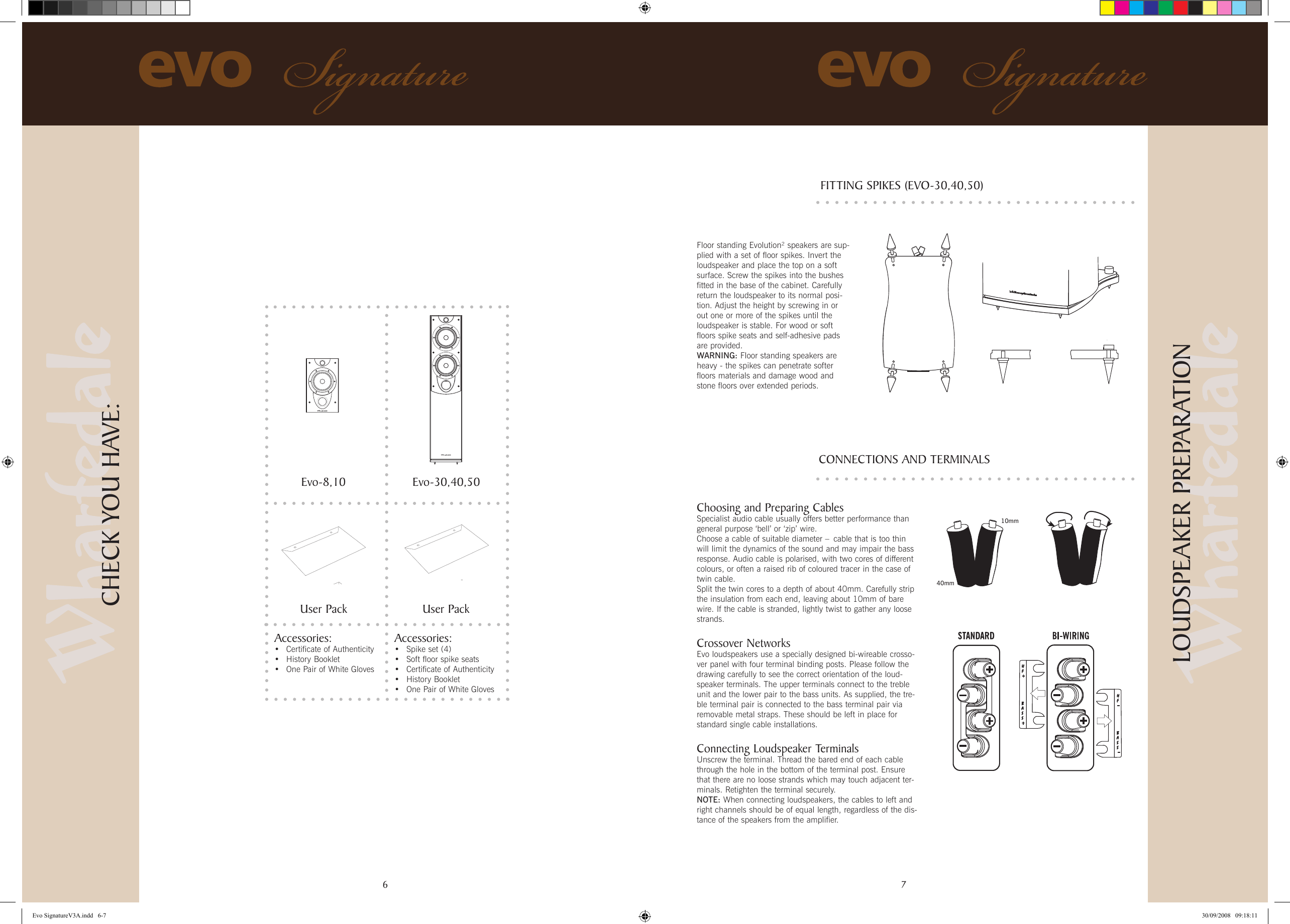 Page 4 of 10 - Wharfedale Wharfedale-Evo-Signature-Evo-10-Users-Manual-  Wharfedale-evo-signature-evo-10-users-manual