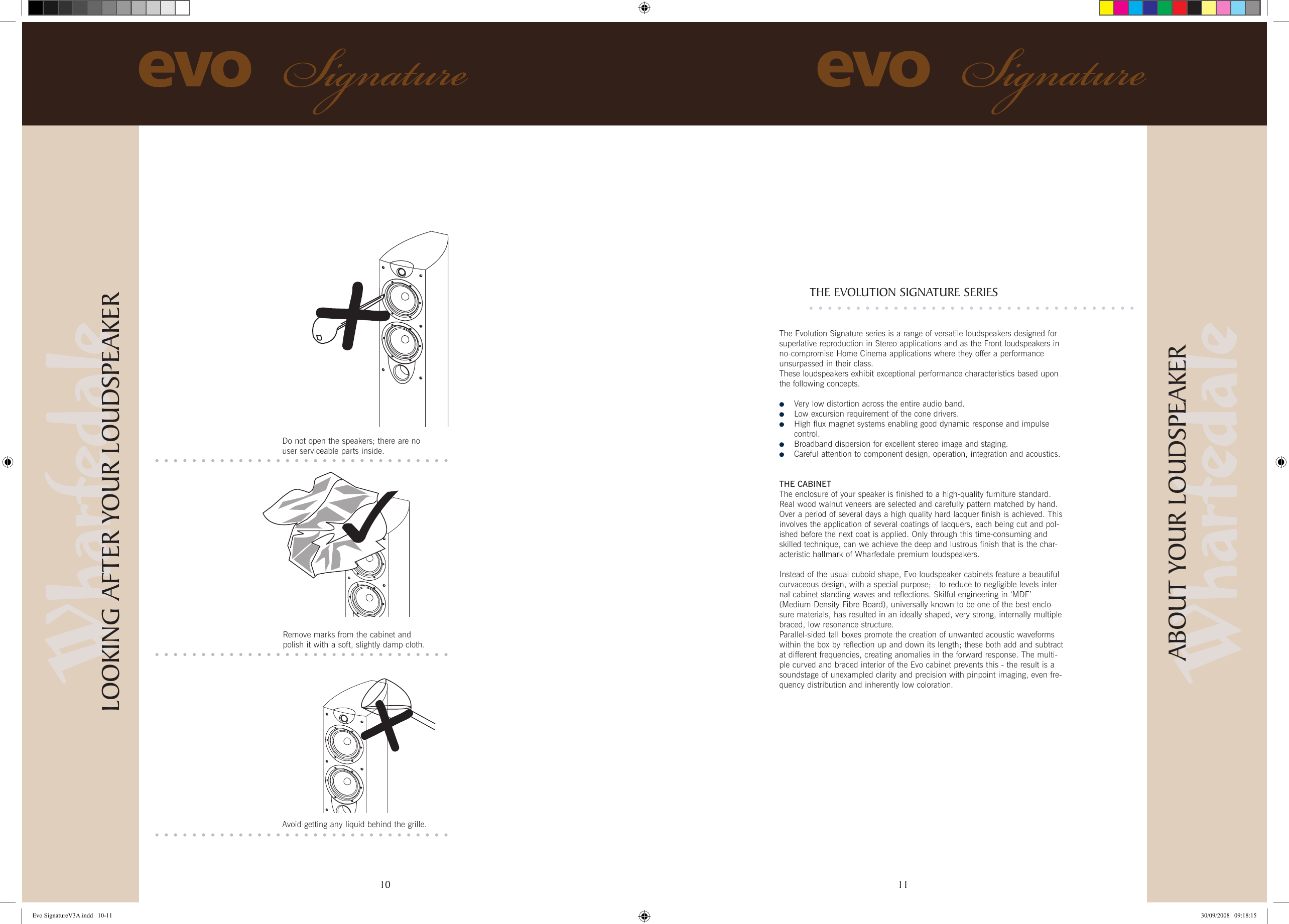 Page 6 of 10 - Wharfedale Wharfedale-Evo-Signature-Evo-10-Users-Manual-  Wharfedale-evo-signature-evo-10-users-manual