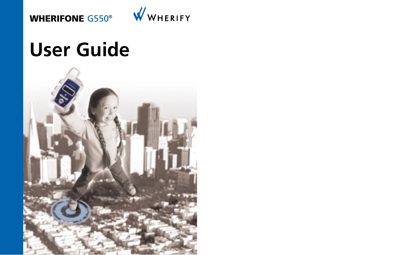 WHERIFONE G550®User Guide
