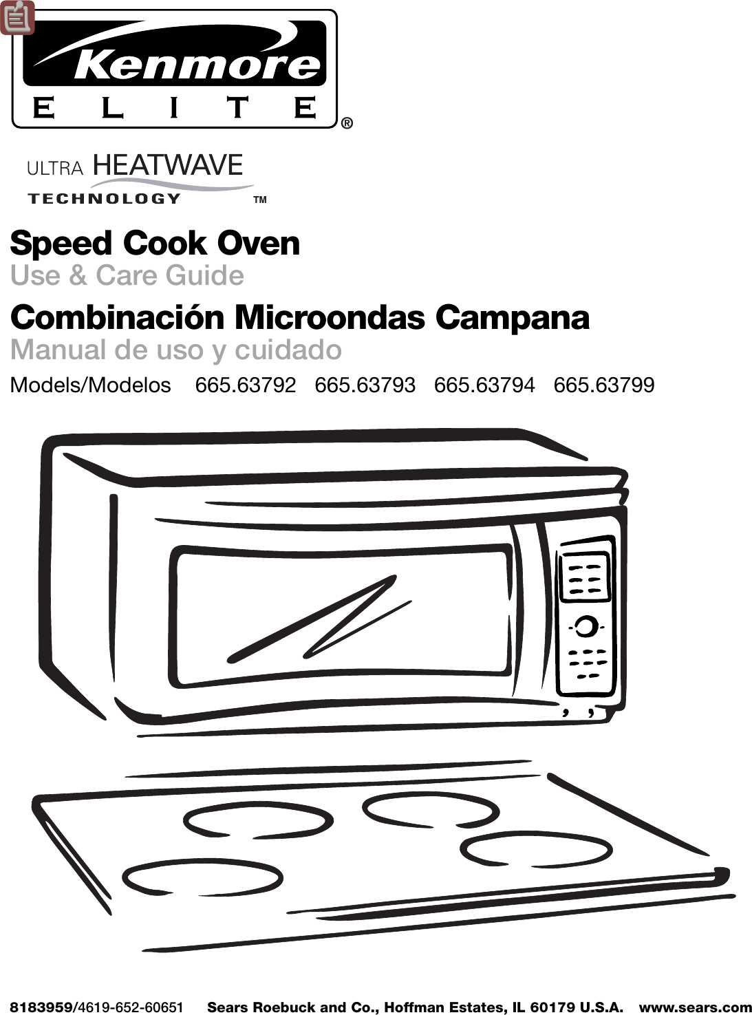 Whirlpool Microwave Development GH9177 Microwave Oven User Manual