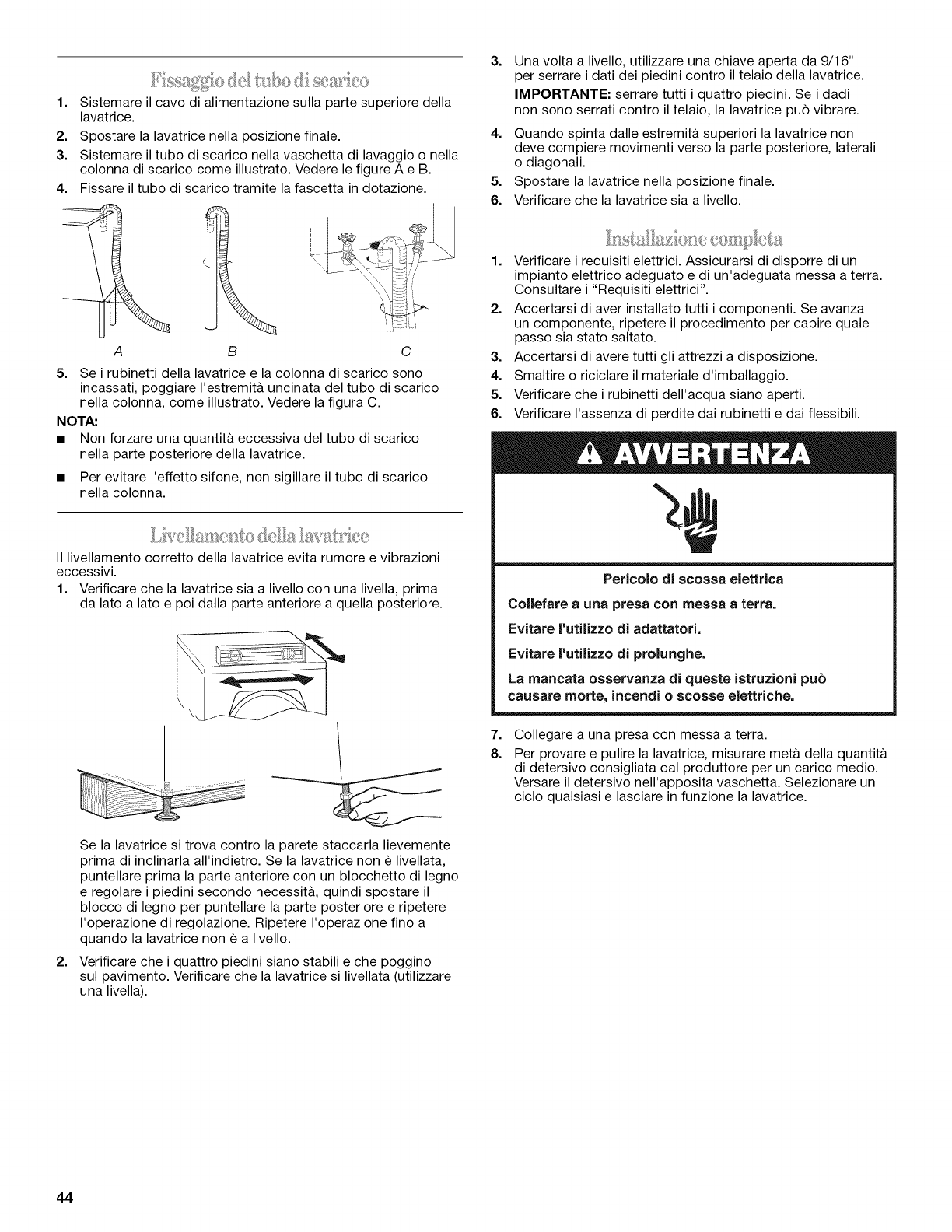 Whirlpool 3LCHW9100WQ0 User Manual SEMI PRO AUTOMATIC WASHER Manuals
