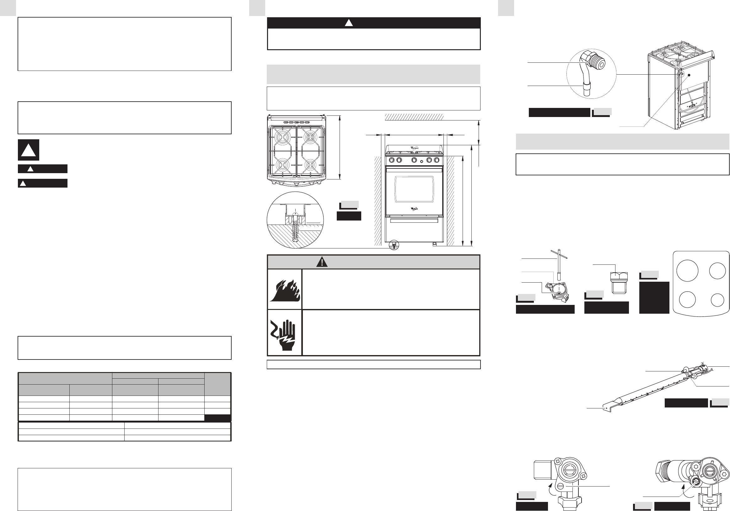 76H01352 SIN EMITIR 40353 COCINA WHIRLPOOL WFB56DB