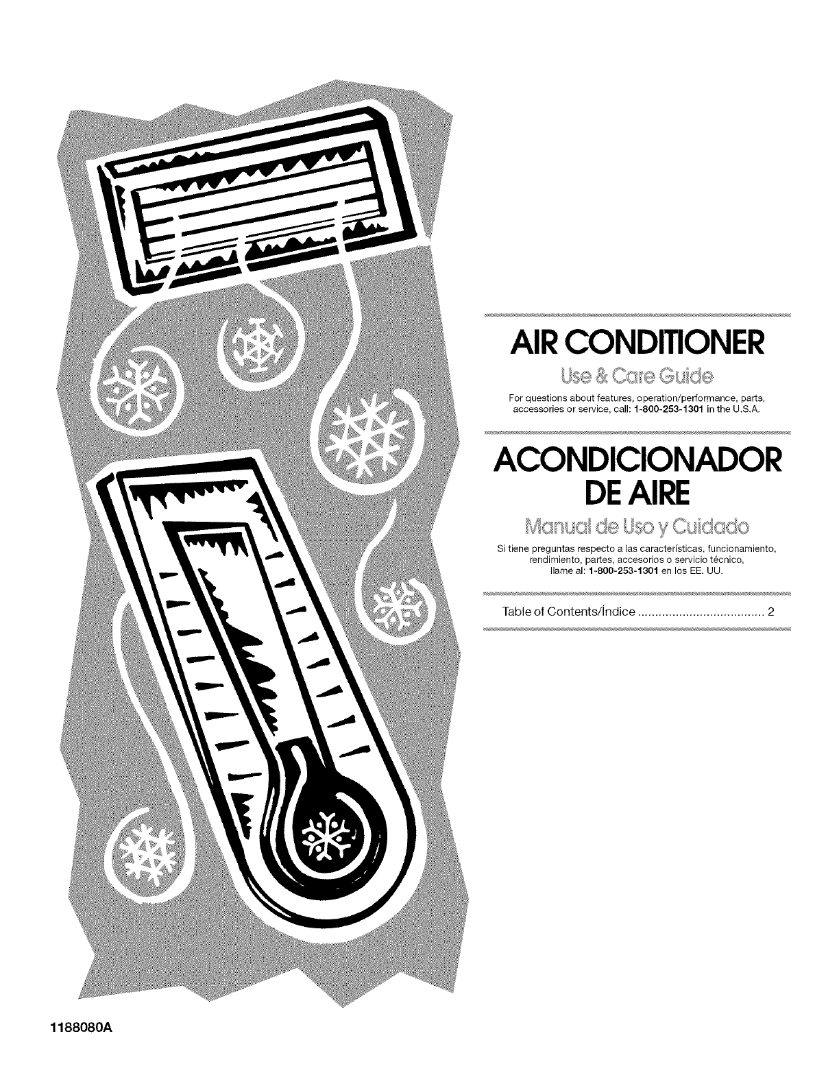 Whirlpool ACE082XS2 User Manual AIR CONDITIONER Manuals And Guides L0605404