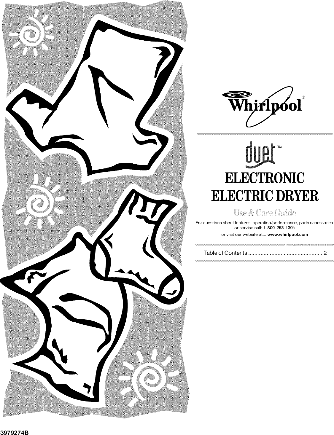 Whirlpool GEW9200LQ0 User Manual DRYER Manuals And Guides L0409510