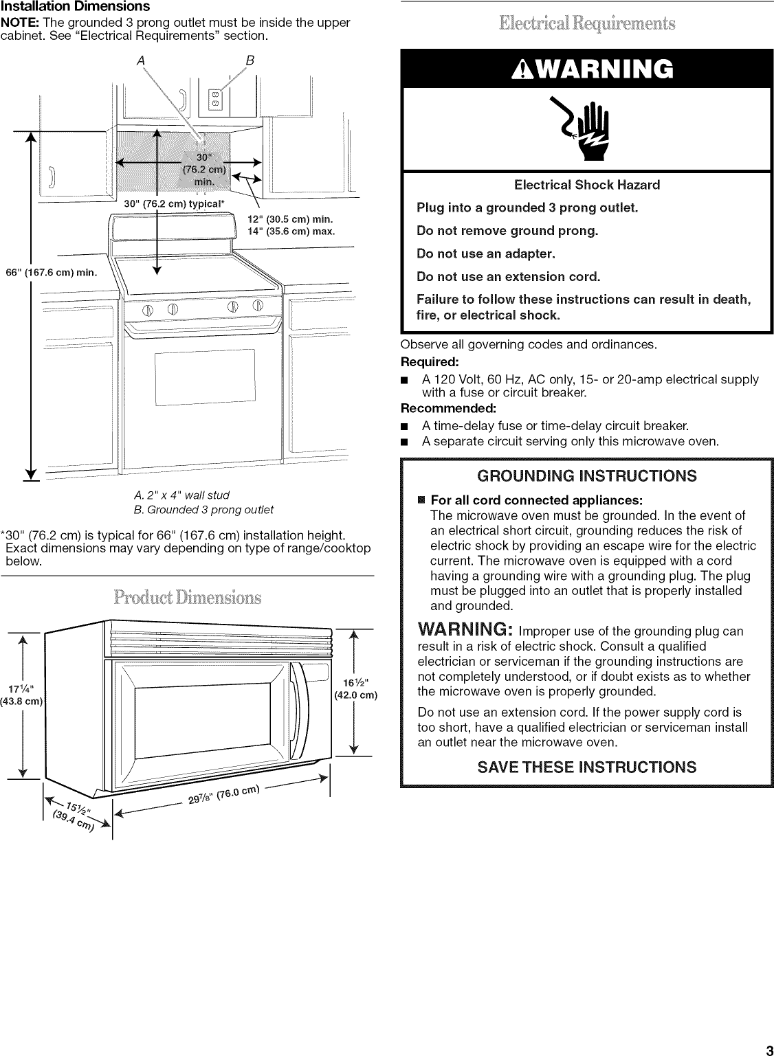 Whirlpool GH5184XPS7 User Manual MICROWAVE Manuals And Guides L0901576